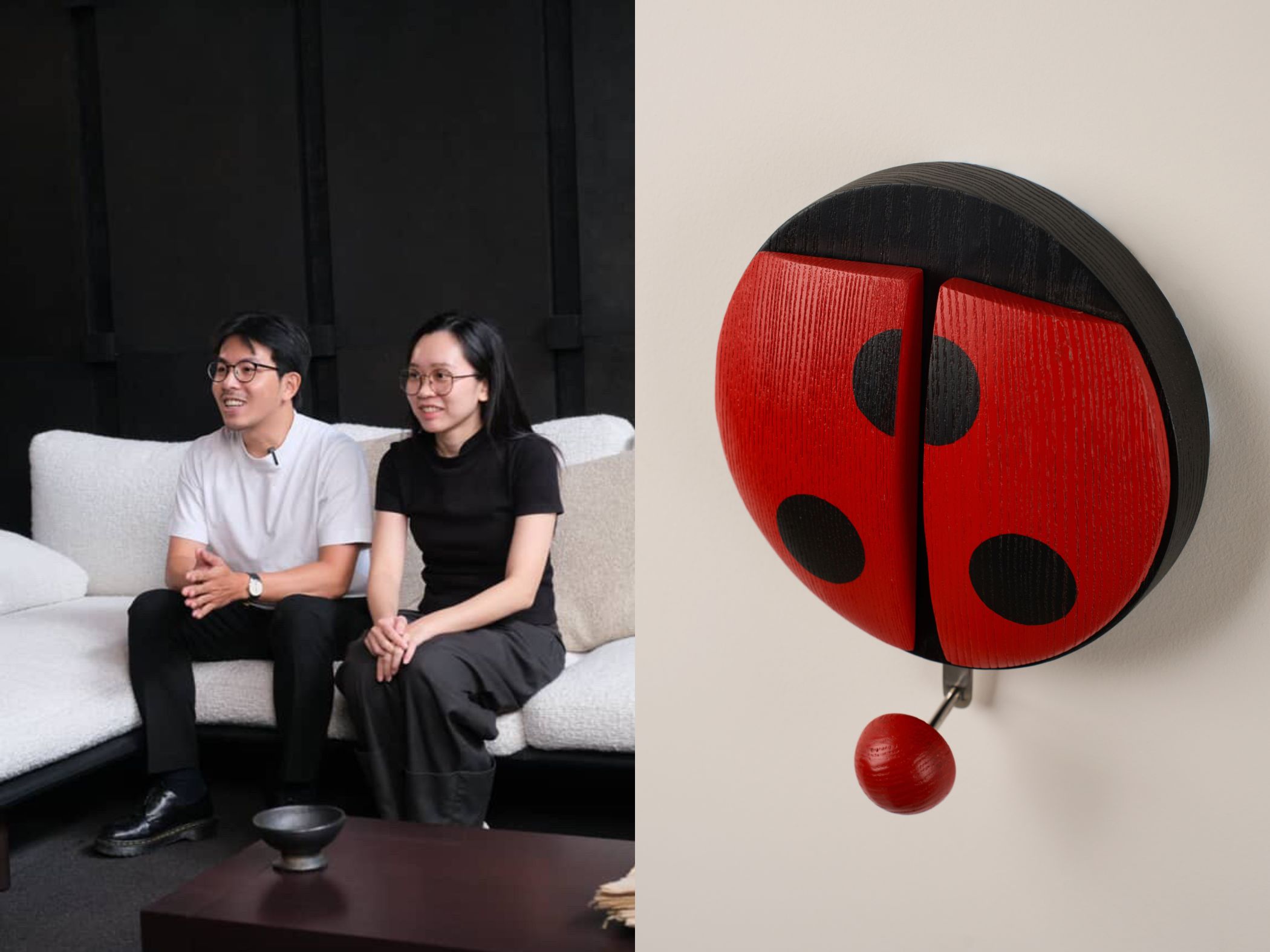 chiec moc lady bug gia tu ven bui the lab saigon