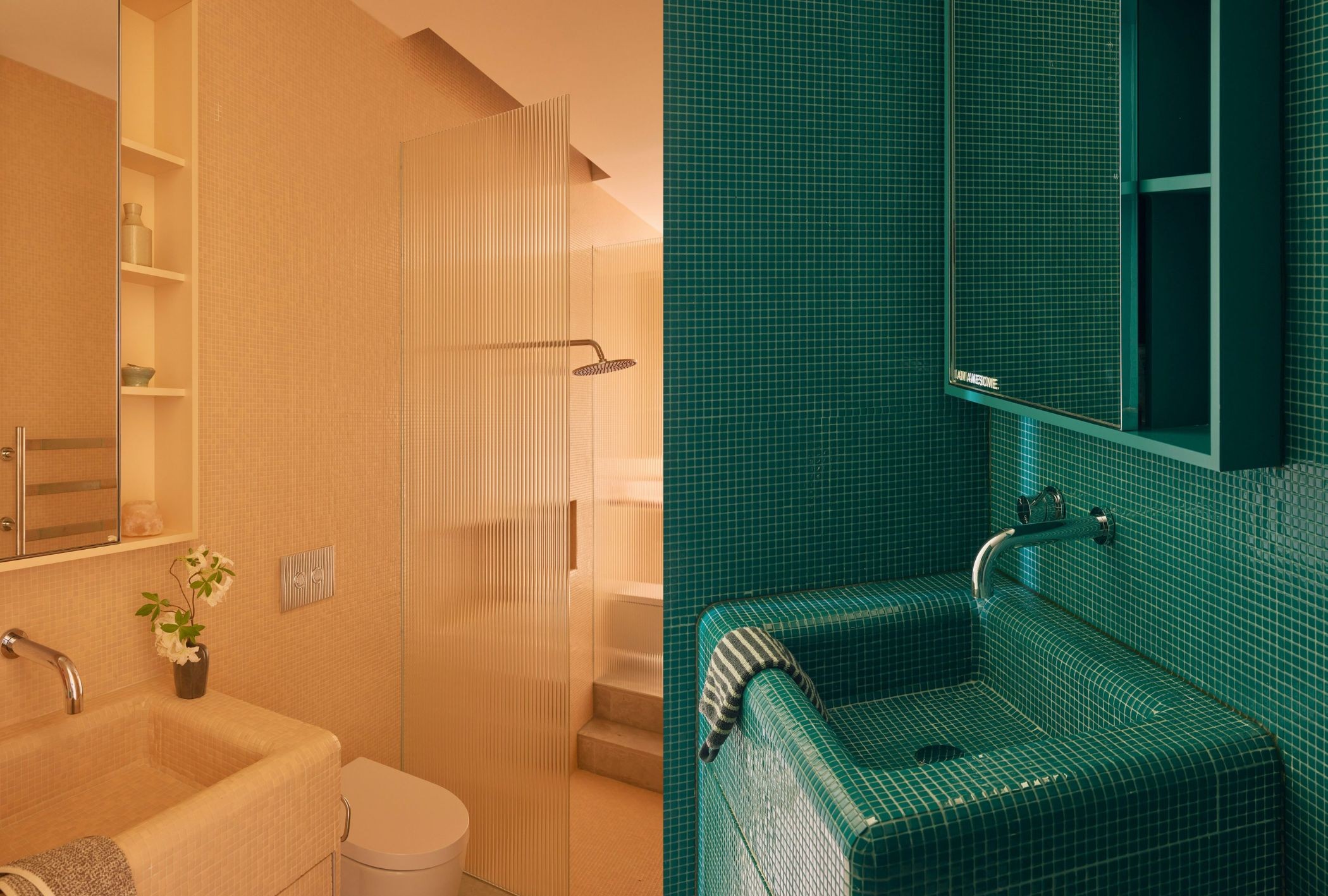 Hawthorn Melbourne Temple House J Kidman Architecture Golden Studio Tali Roth phong tam