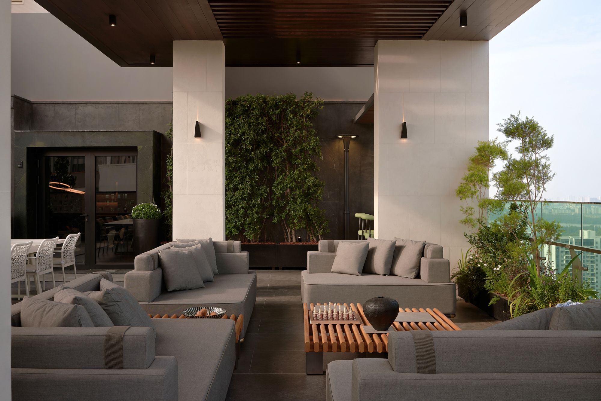 sendesign feliz penthouse san thuong ngoai that san vuon