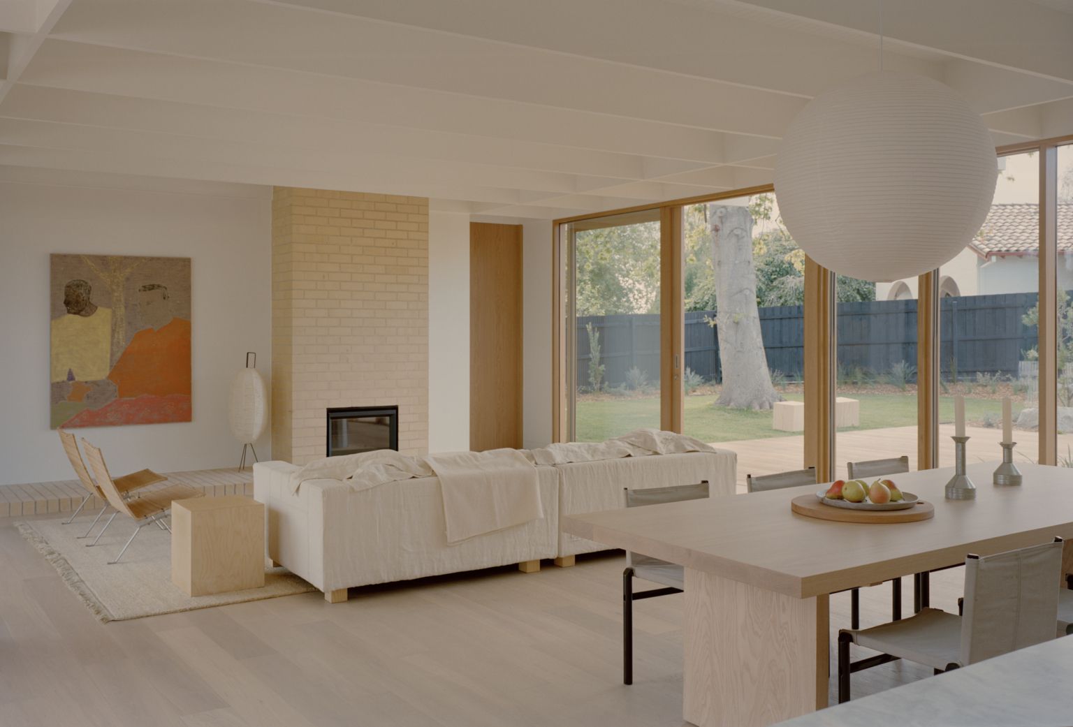 nha ven bien Mount Martha II House australia Victoria Merrett Architects noi that phong khach