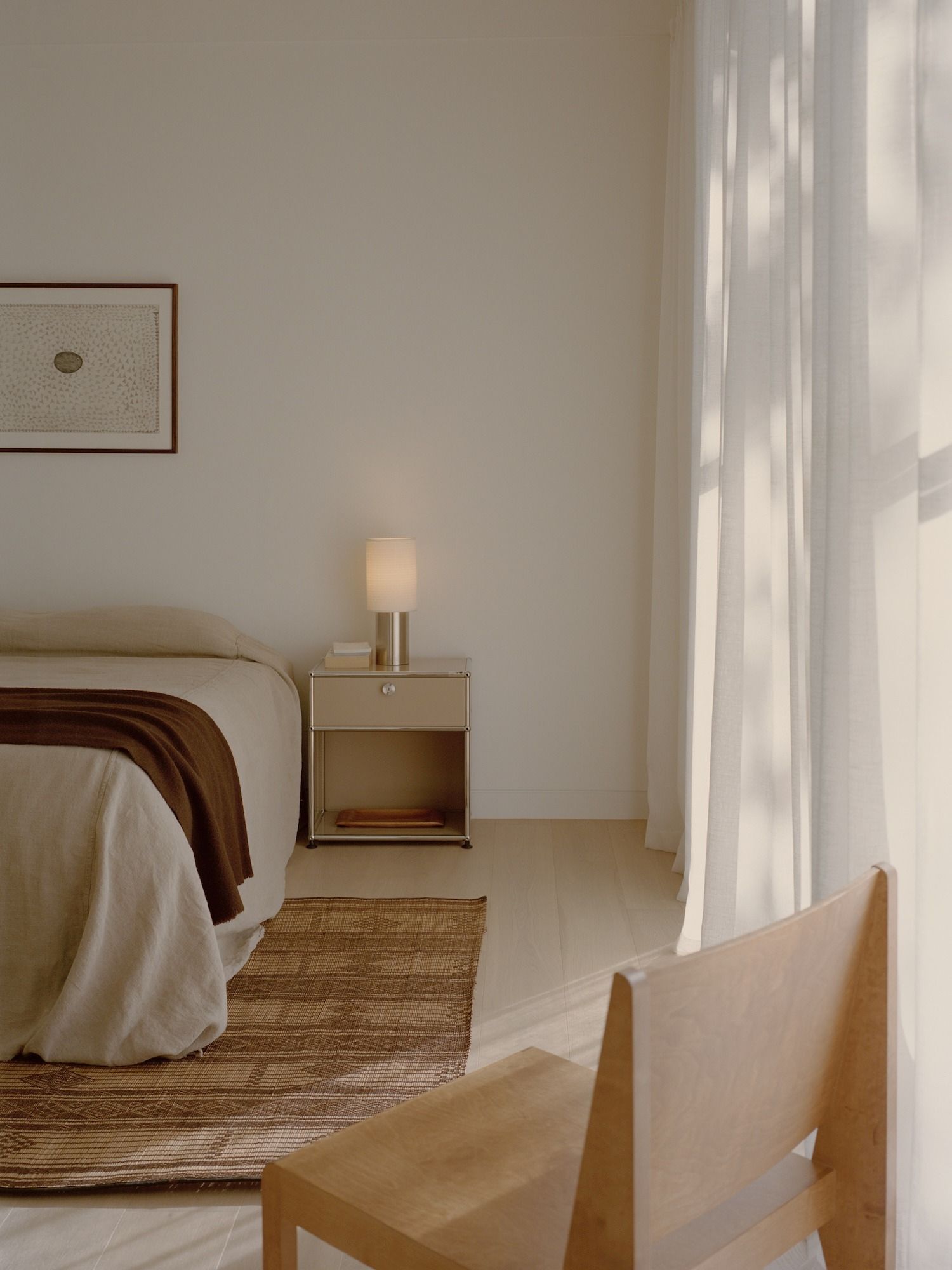 nha ven bien Mount Martha II House australia Victoria Merrett Architects noi that phong ngu toi gian