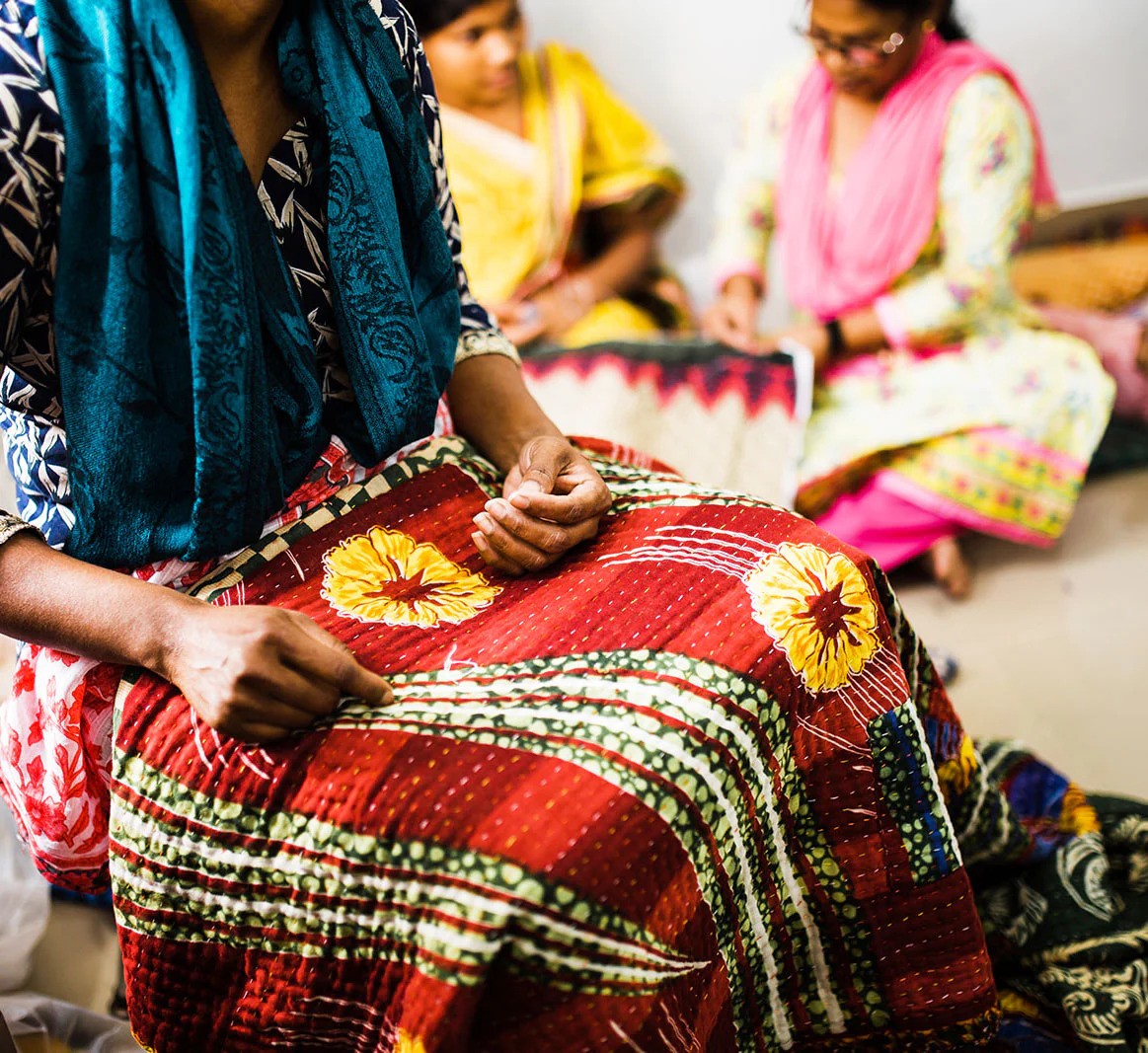 may chap va thu cong kantha an do