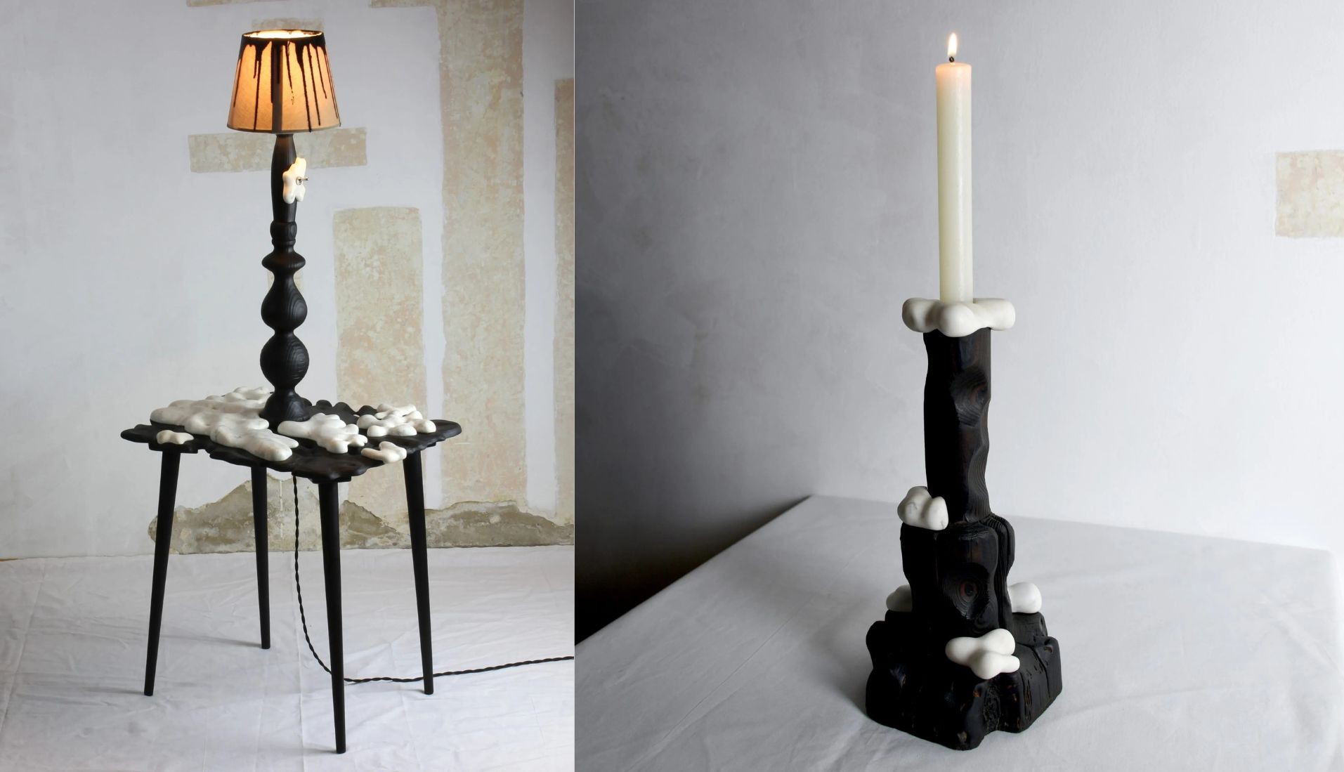 bo suu tap do noi that tai che go da cam thach phe lieu the melting gabor gobi den ban chan nen