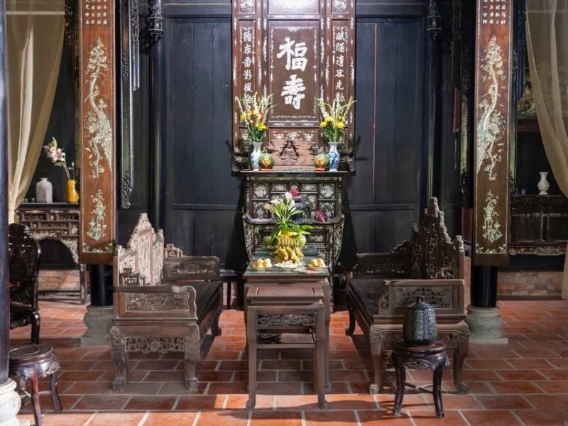 Trường kỷ trong nội thất truyền thống Việt Nam