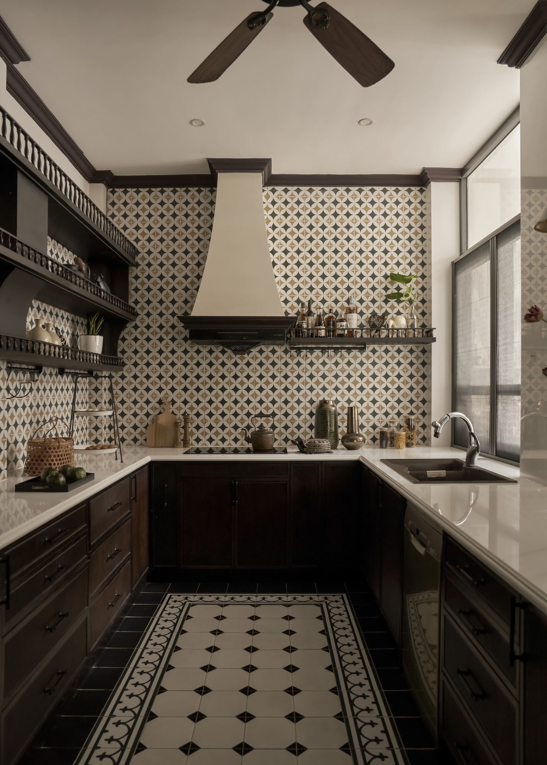 villa quan 7 phong cach indochine