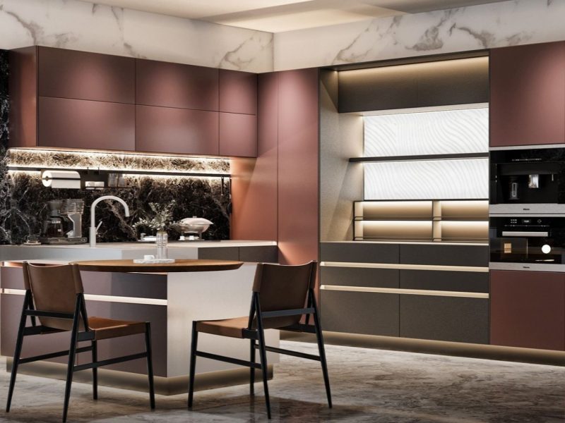 Tủ bếp inox Oppein Home: Khi kim loại lạnh tạo nên không gian ấm cúng