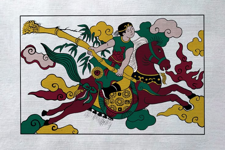 ngua than thoai dong tay long ma thanh giong