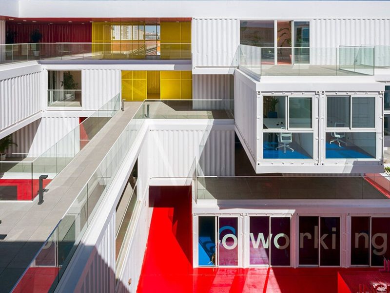 Incubazul Base Area: Châm cứu đô thị bằng kiến trúc container