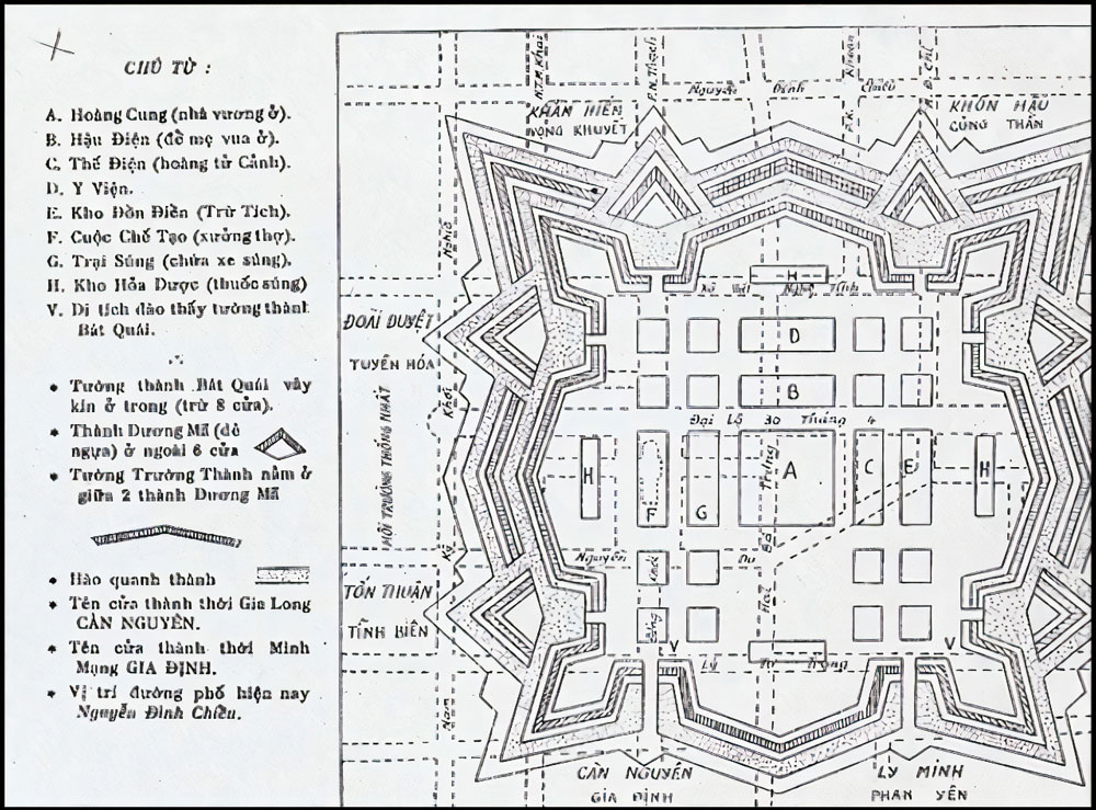 thanh co viet nam kien truc vauban Sebastien le Prestre de Vauban gia dinh hue ha noi quang tri