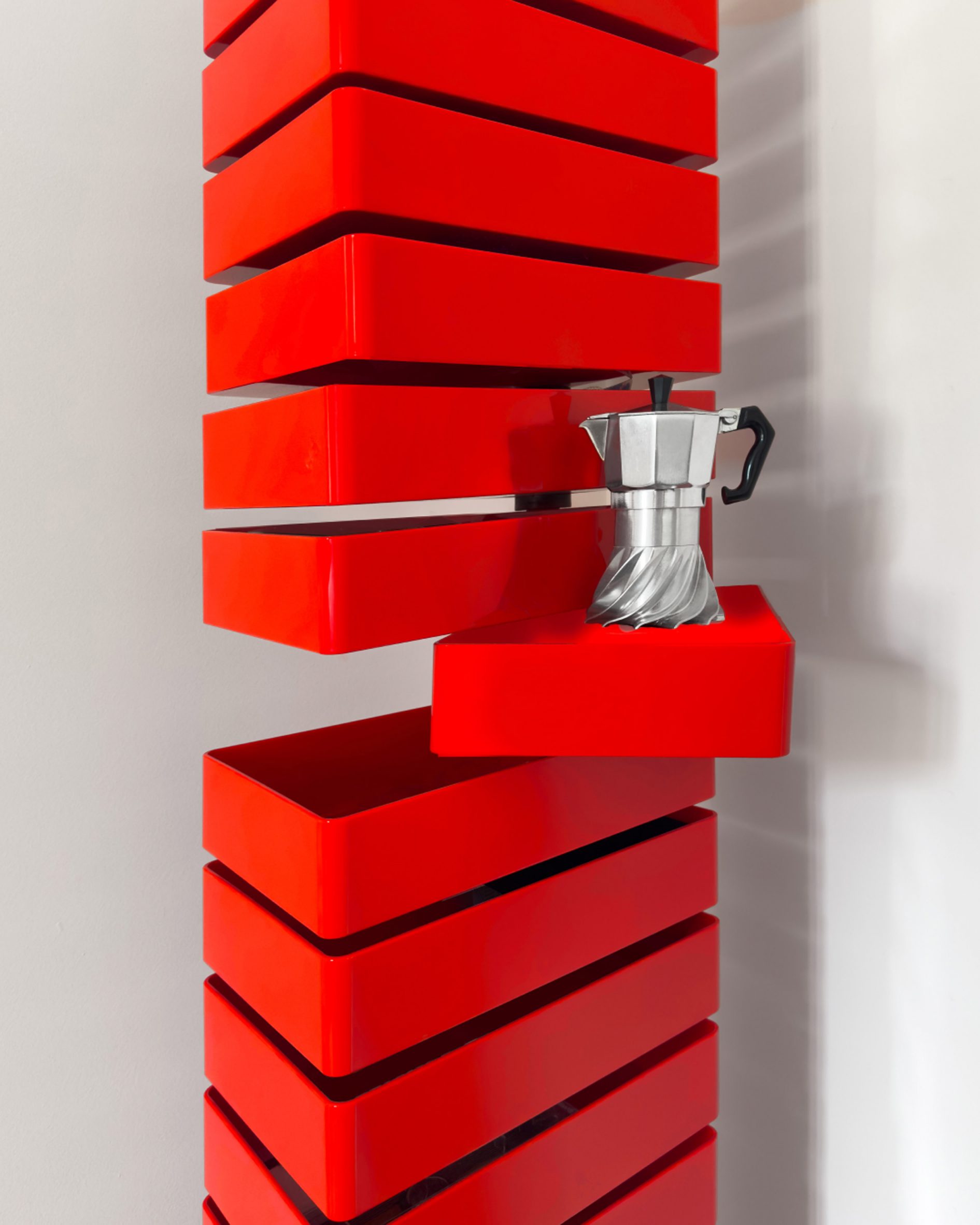 Am pha ca phe kim loai Turbo Moka