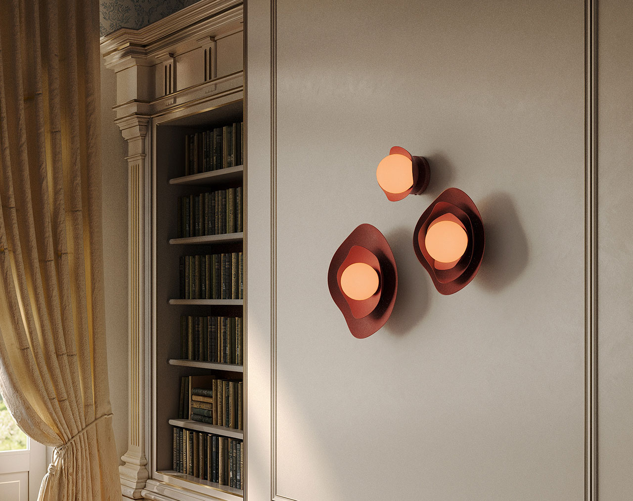 Pivoine Luminaire Authentik den tuong anh sang