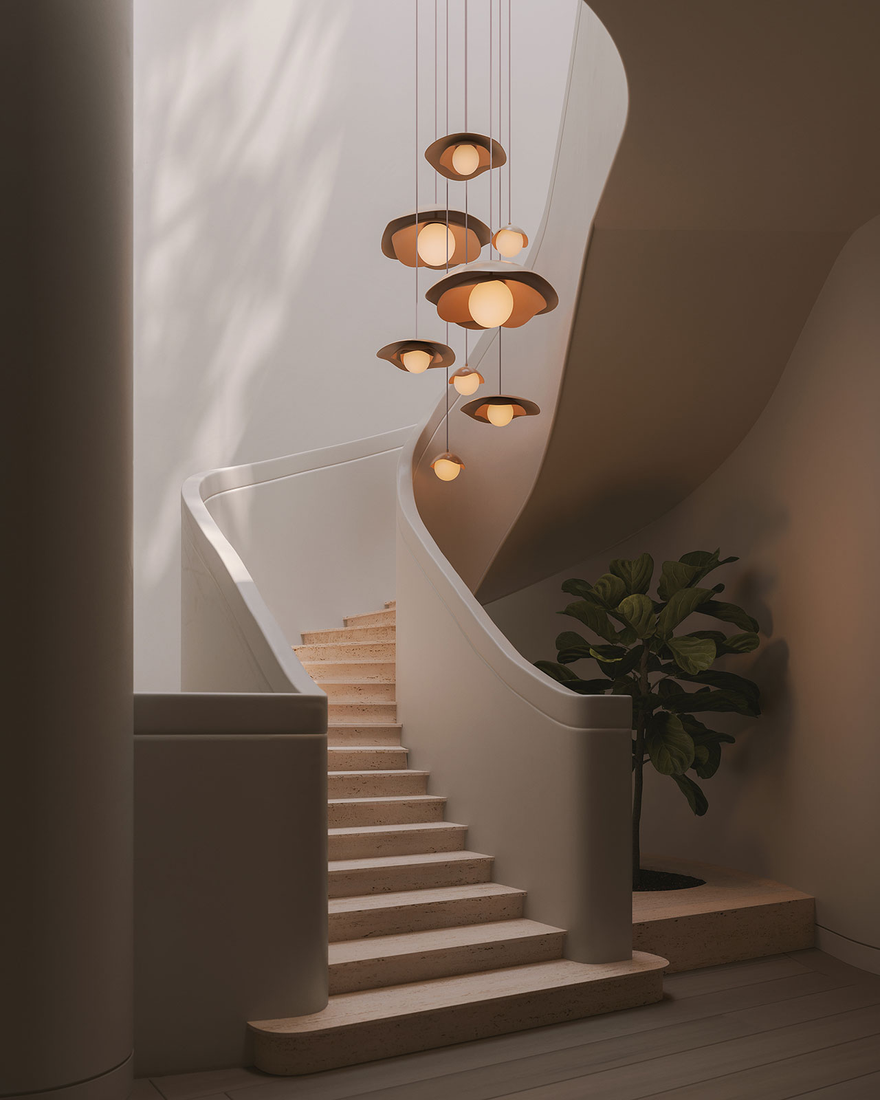 den tran noi that Pivoine Luminaire Authentik