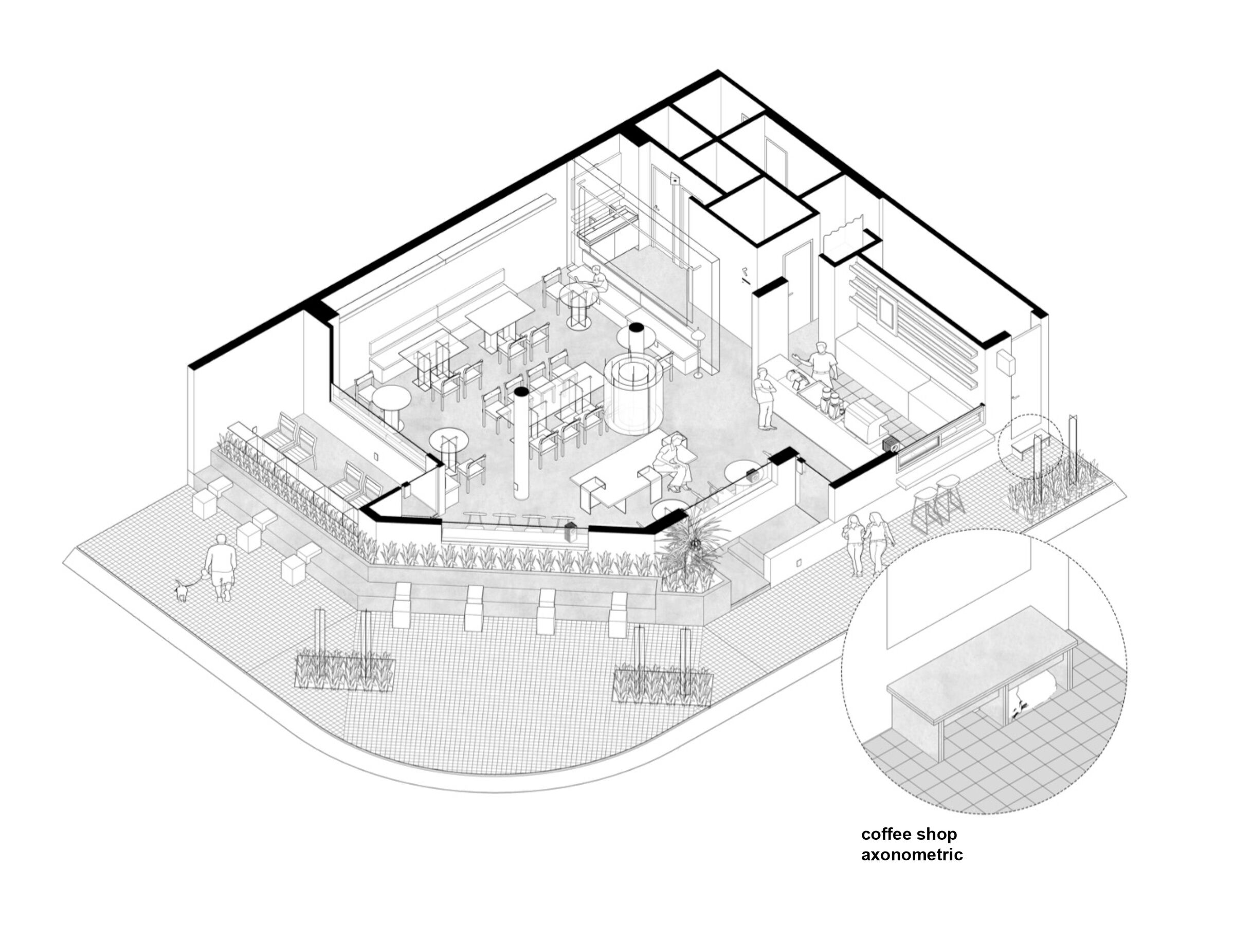ban ve kien truc 68 home n café aha.studio.arc