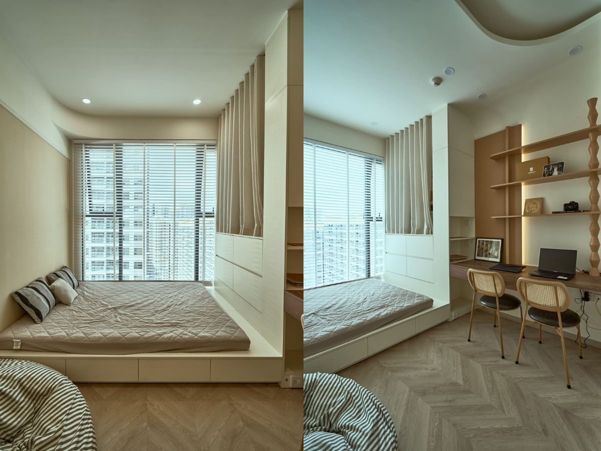 noi that phong ngu lam viec a nest of stories Vinhomes Grand Park Kas’ House Design