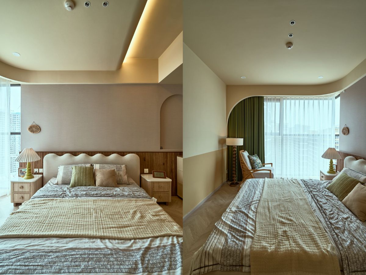 can ho a nest of stories Vinhomes Grand Park Kas House Design phong ngu