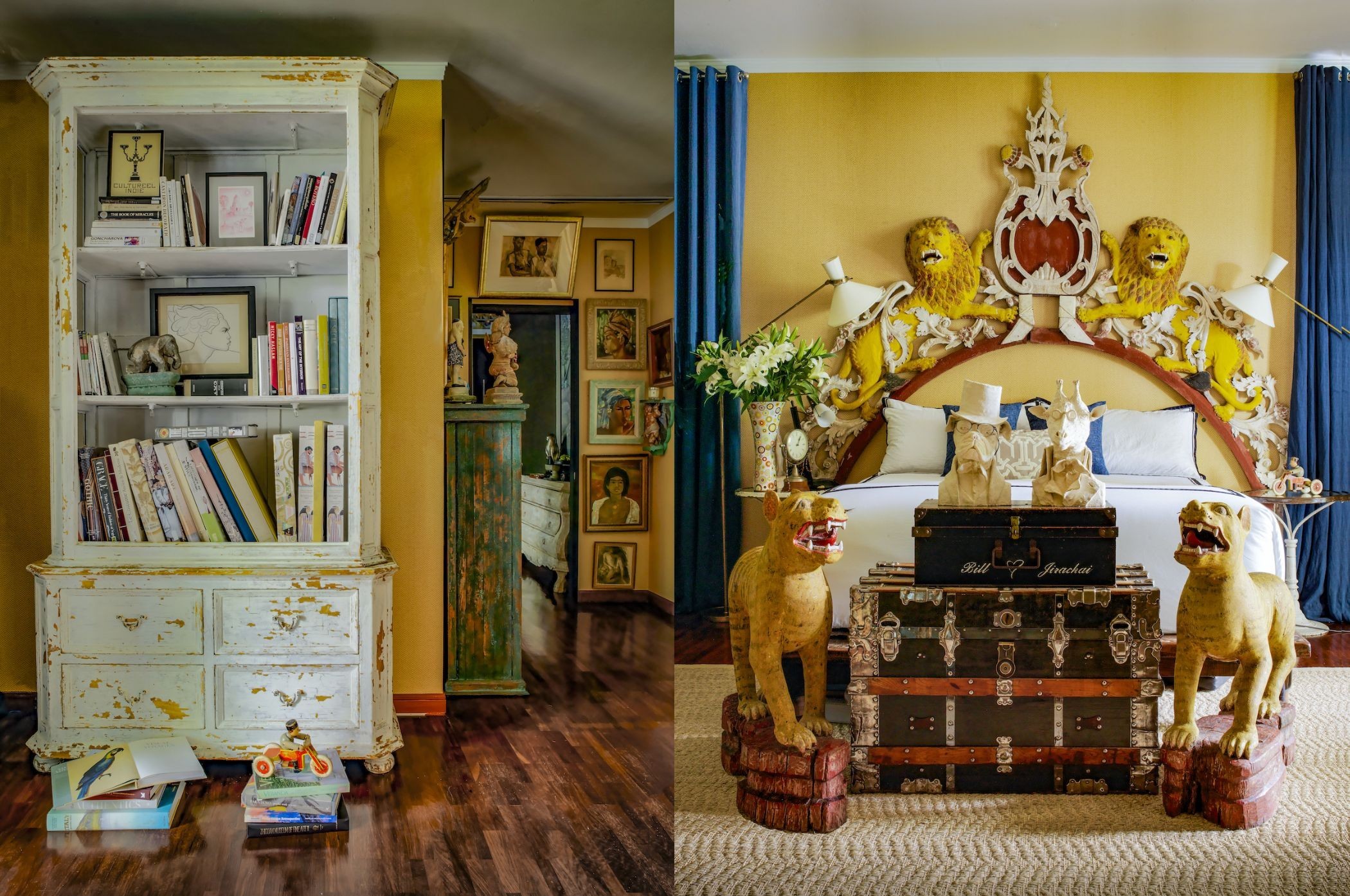 bill bensley nha vuon bangkok tropical nhiet doi maximalism noi that phong ngu