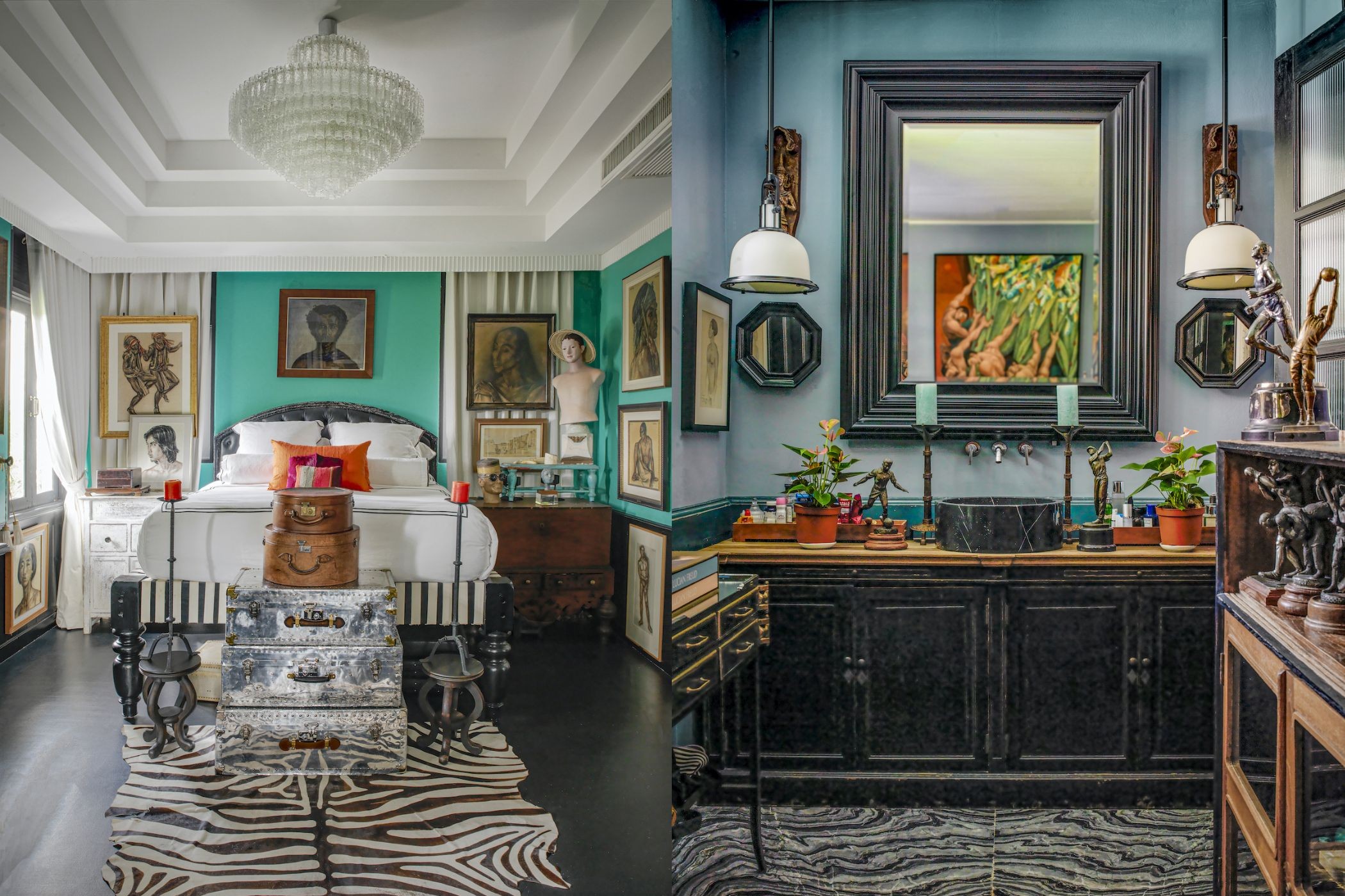 bill bensley nha vuon bangkok tropical nhiet doi maximalism noi that phong ngu