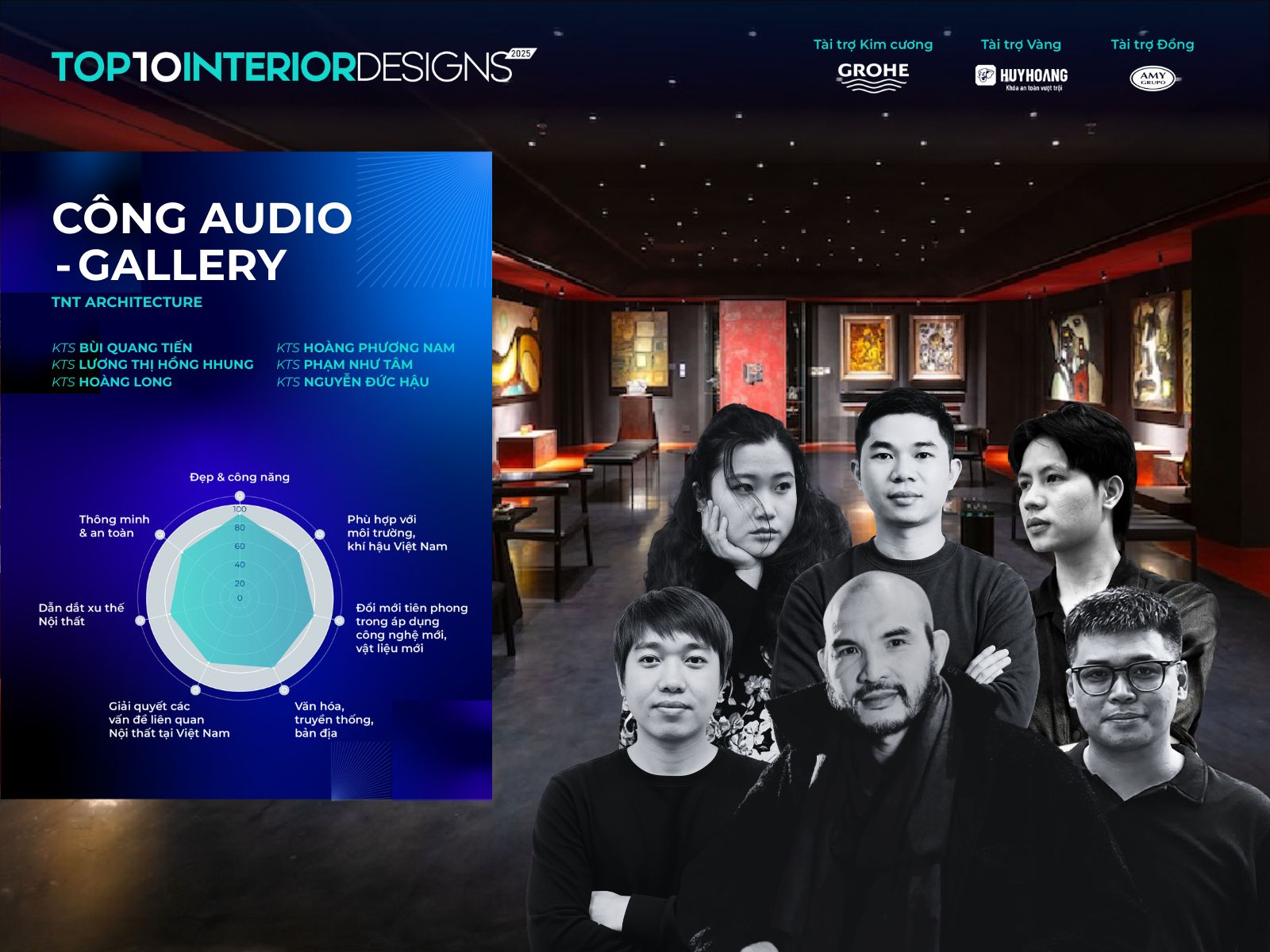 Cong Audio Gallery TNT Architecture noi that top 10 awards