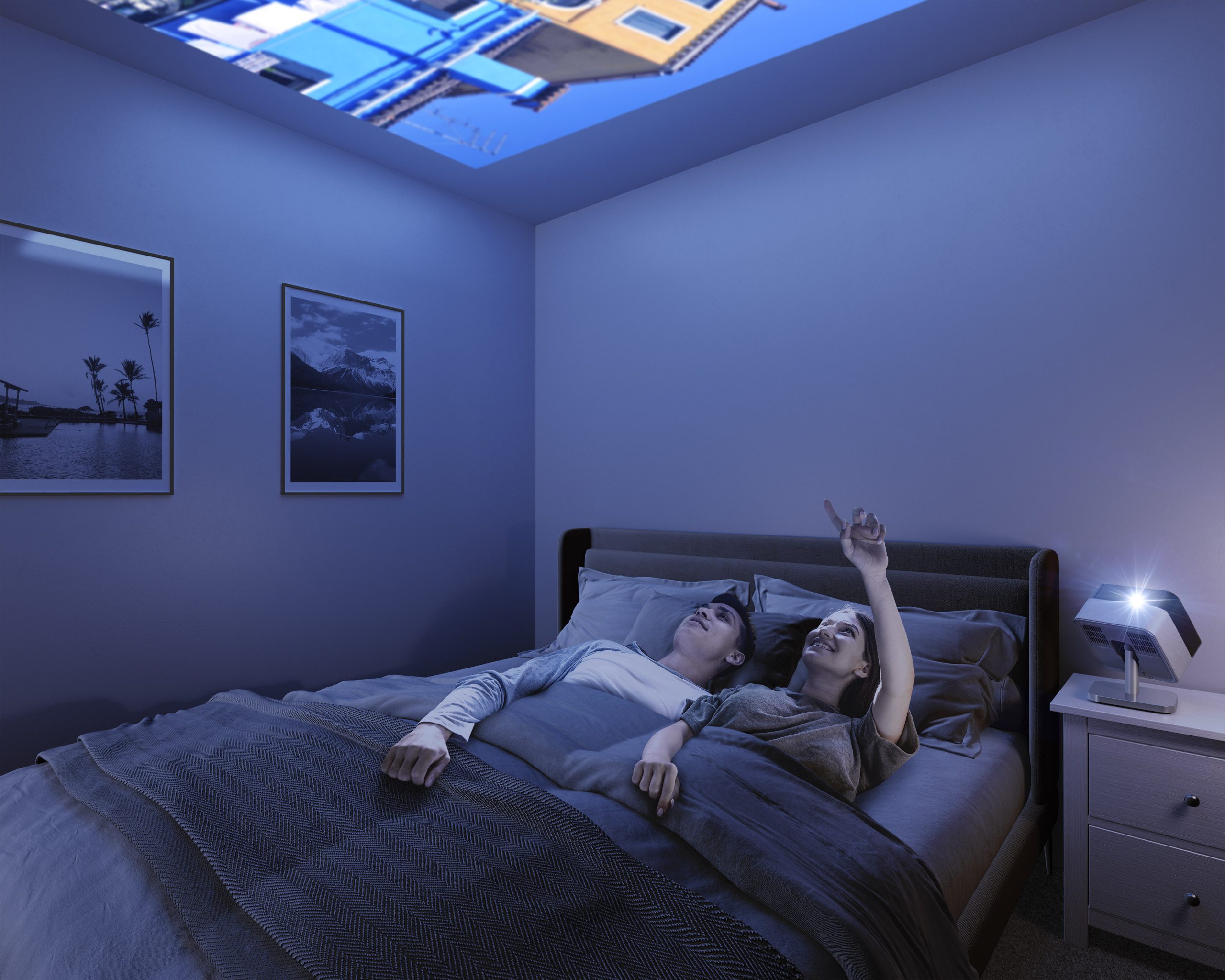 Epson Lifestudio may chieu noi that phong ngu may chieu