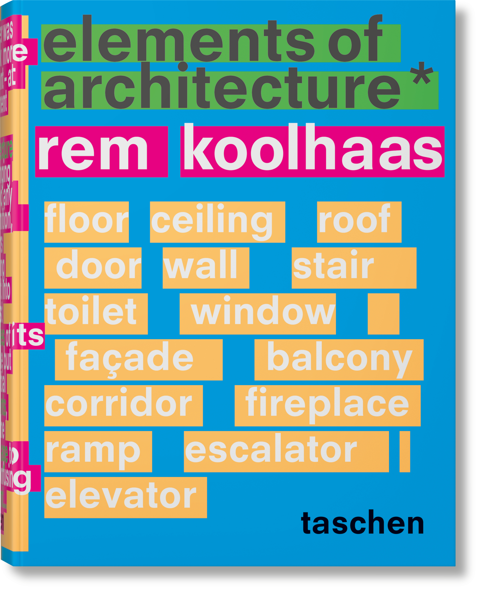 elements of architecture rem koolhaas sach kien truc