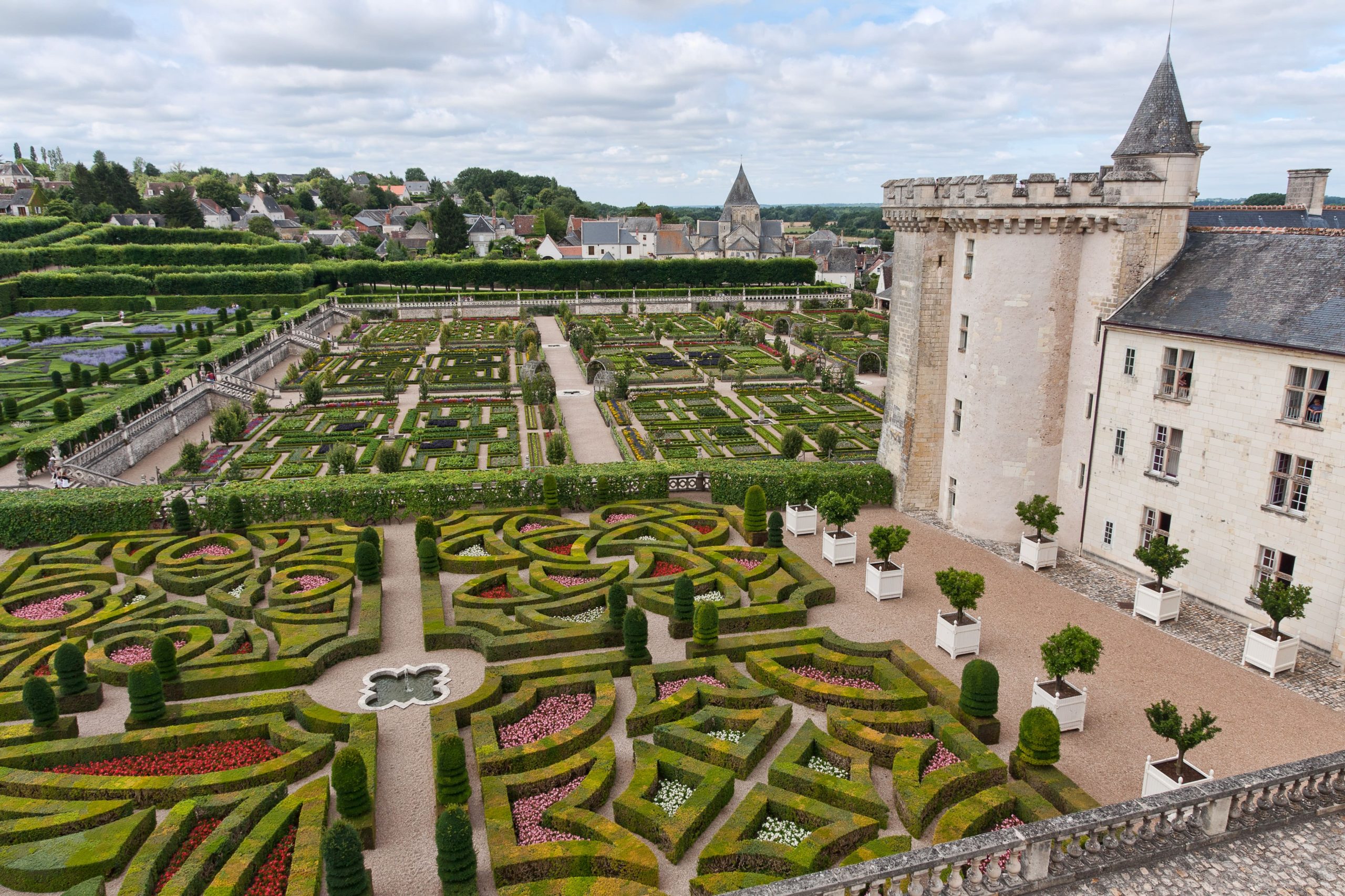 vuon phap French formal garden Jardin à la française André Le Nôtre Vaux-le-Vicomte