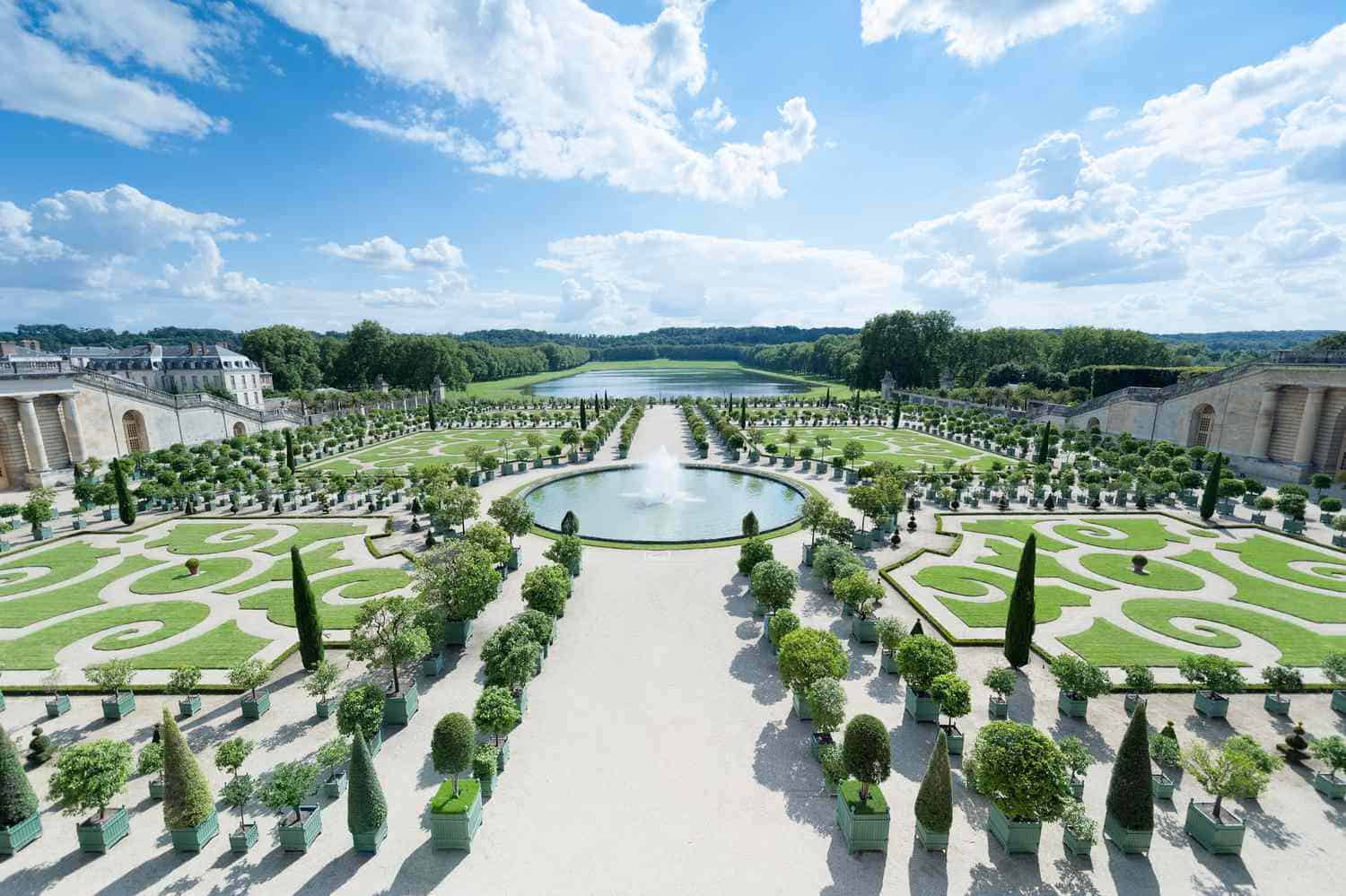 vuon phap French formal garden Jardin à la française André Le Nôtre Vaux-le-Vicomte
