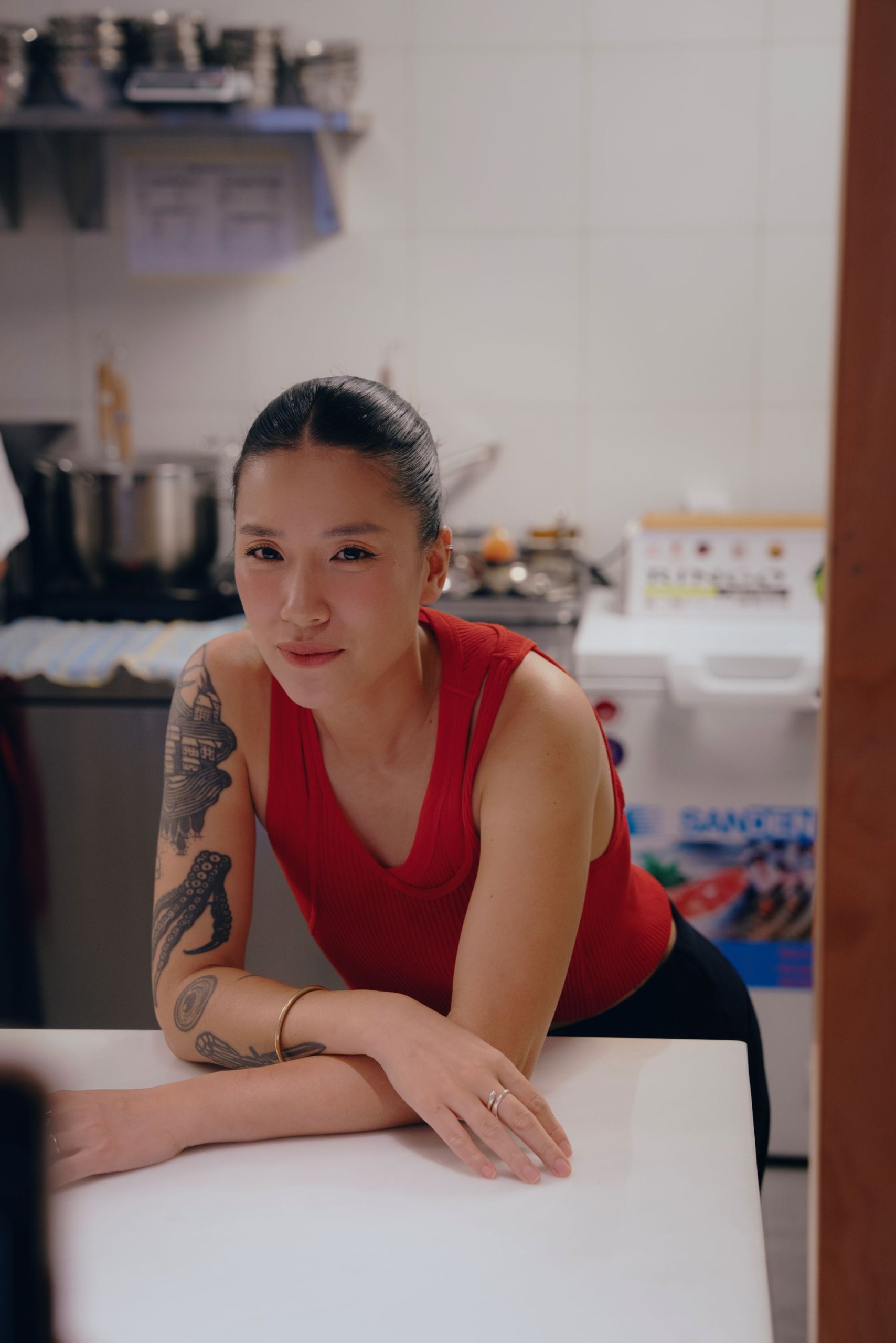 anais ca dao chef phu nu dau bep yeshi bep truong elle decoration