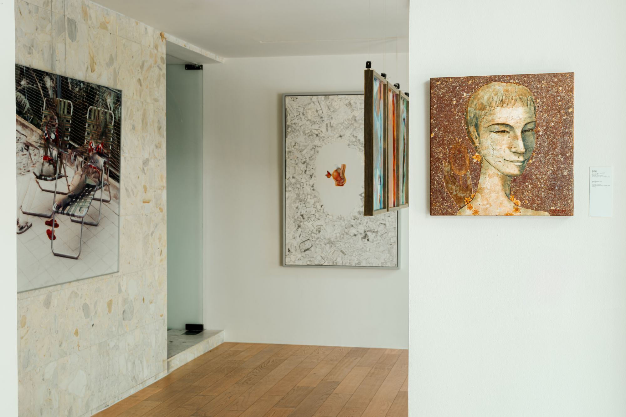 da lua womb of fire trien lam nghe thuat gallery medium nu nghe si