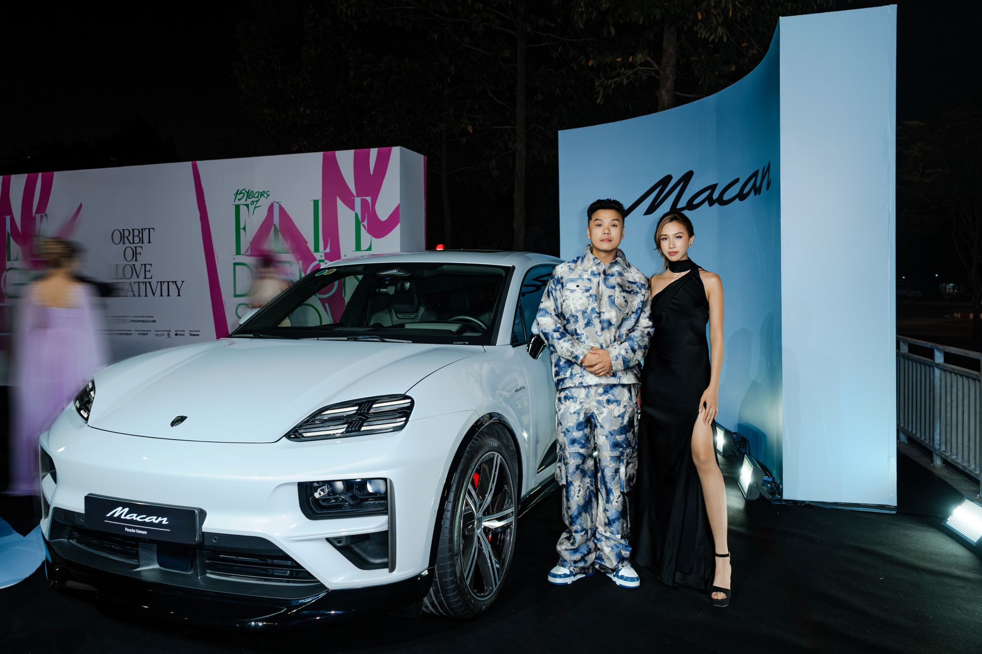 porsche macan elle design show 2025 tham do thai vg tylin