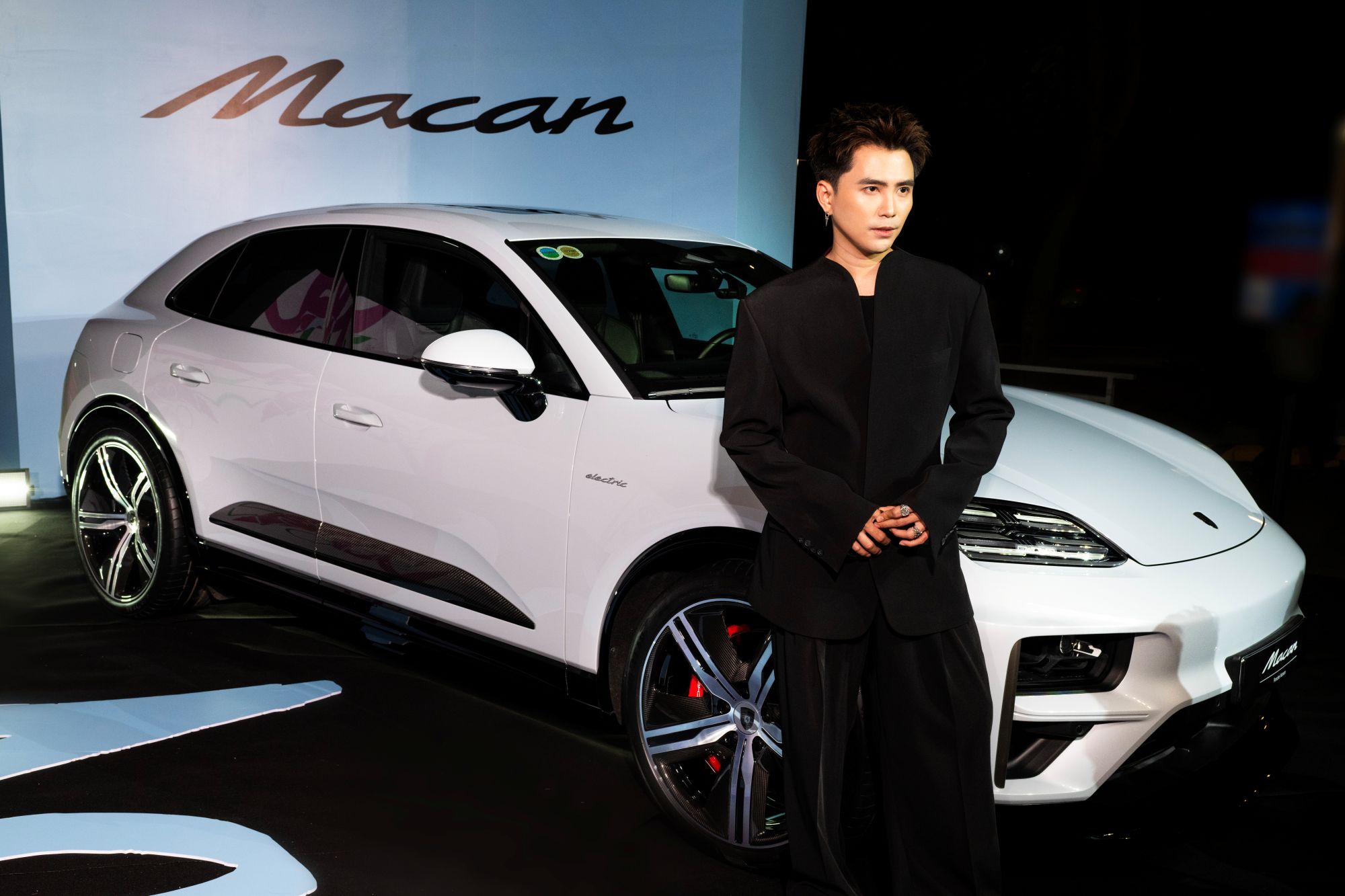 porsche macan elle design show 2025 tham do