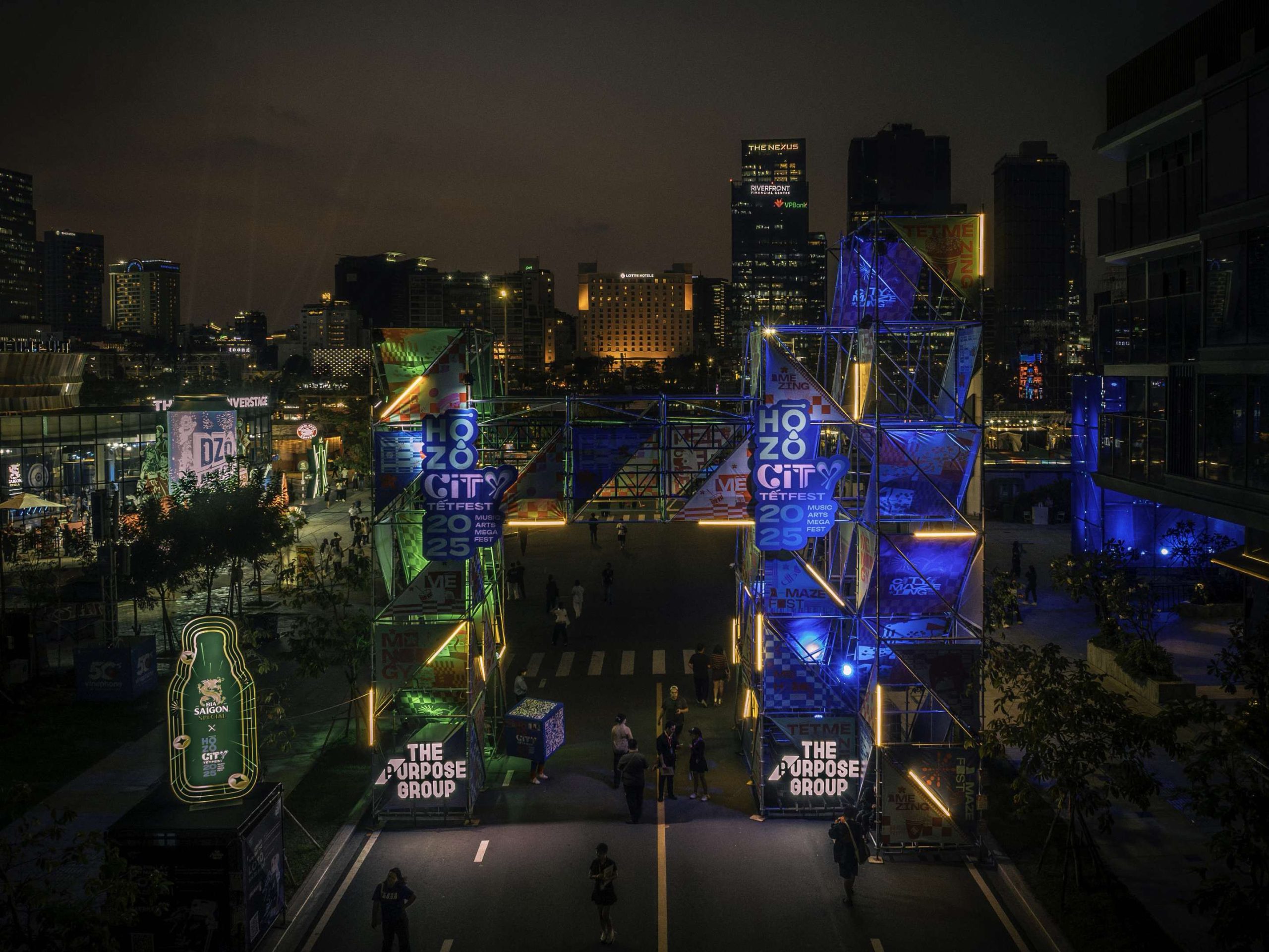 hozo city tet fest 2025 le hoi