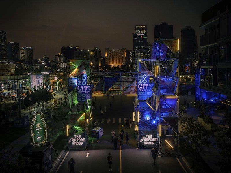 HOZO CITY TẾT FEST 2025: Mê cung trải nghiệm giữa lòng đô thị