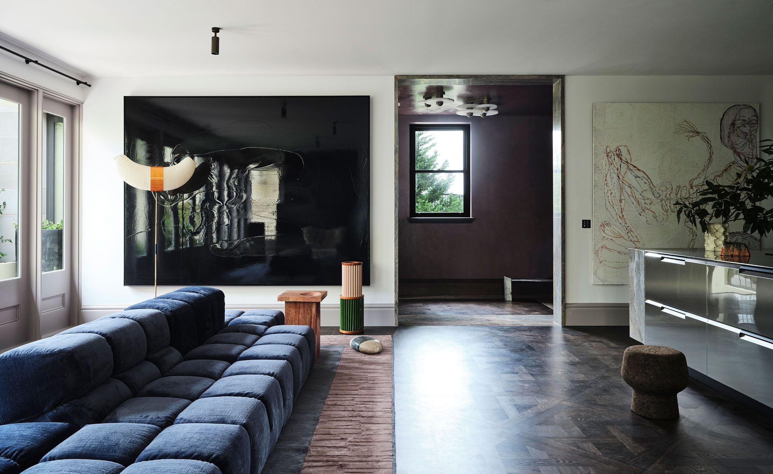 cai tao nha uc kilmory house phong khach noi that san vuon dale frank