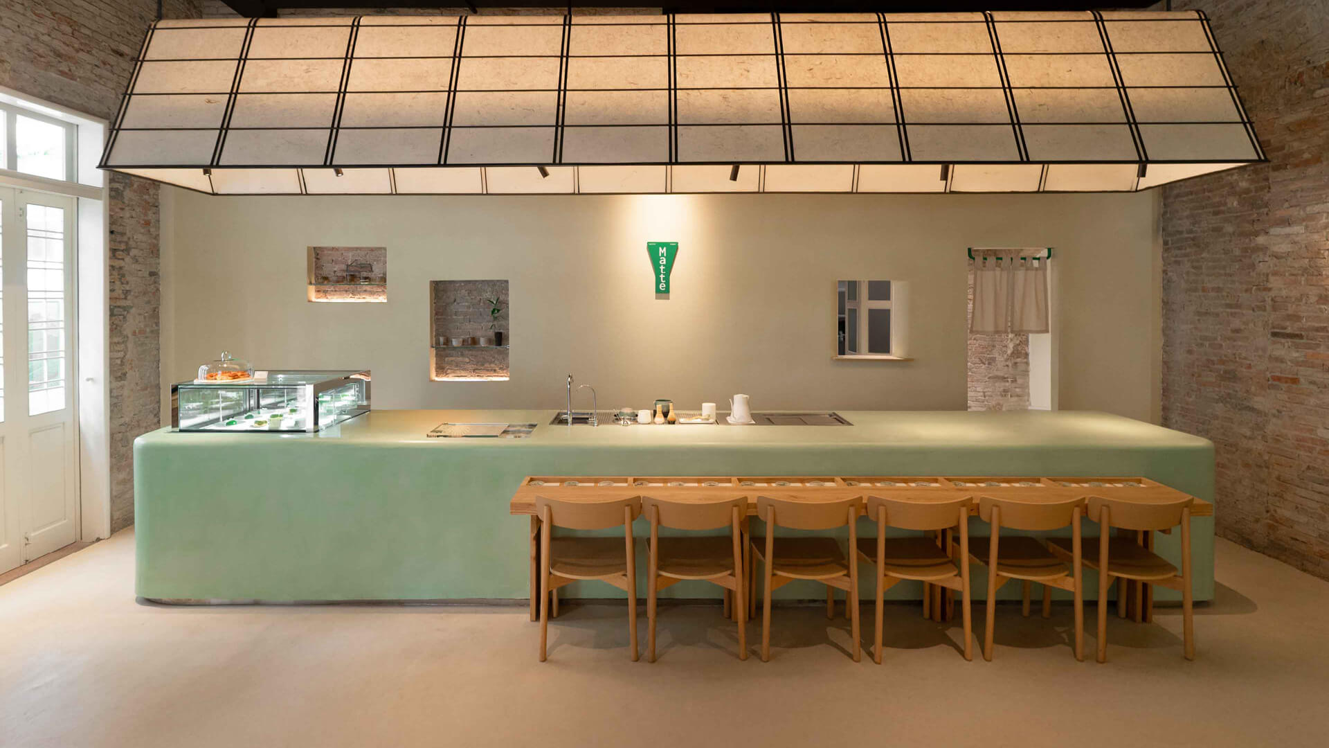 matte matcha flagship teabar