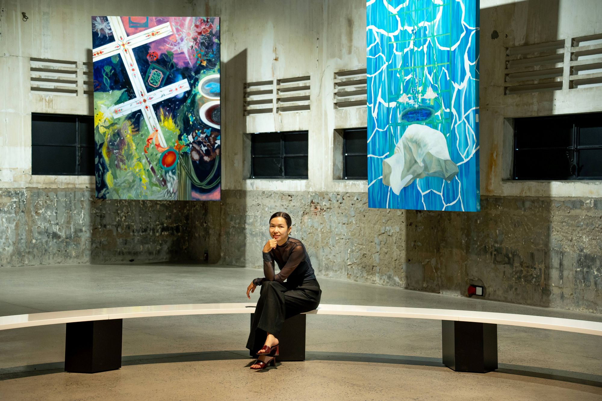 ngo dinh bao chau nghe si thi giac elle decoration