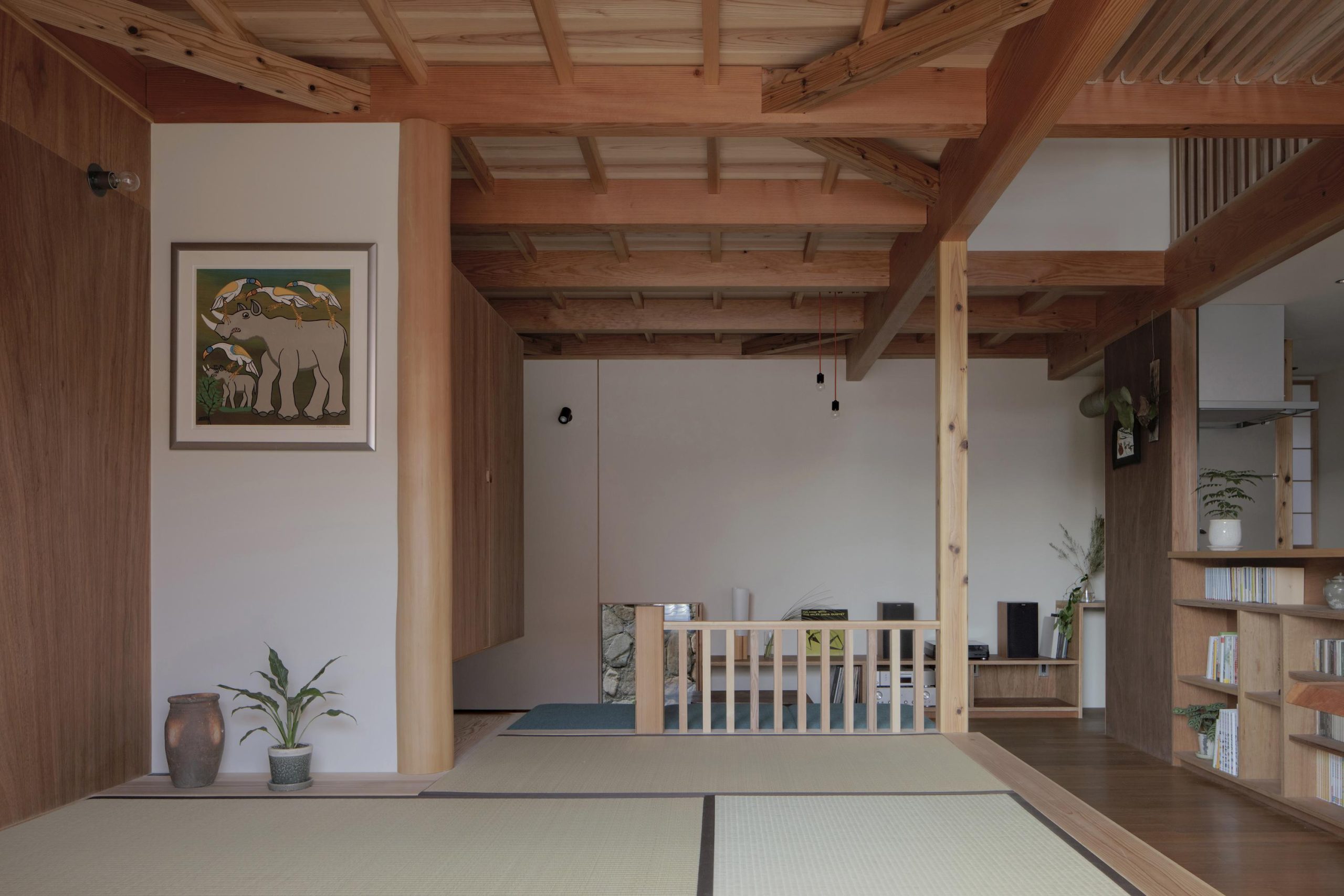 nha nhat Saidera Osaka Akio Isshiki Architects tatami