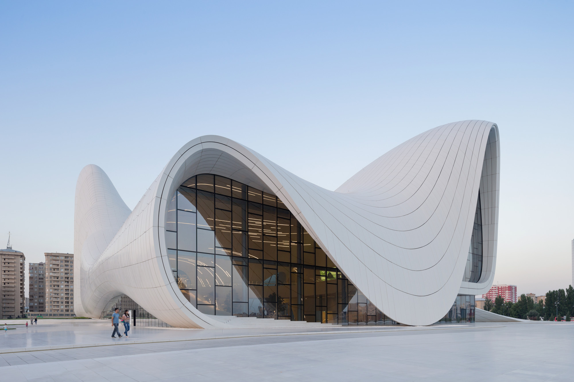 san ho cong trinh zaha hadid Heydar Aliyev Center