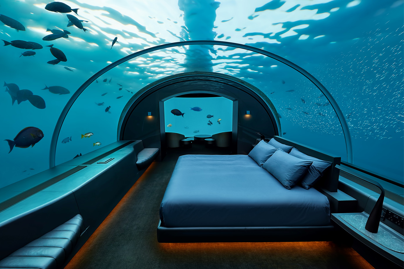 san ho long dai duong khach san The Muraka at Conrad Maldives Rangali Island