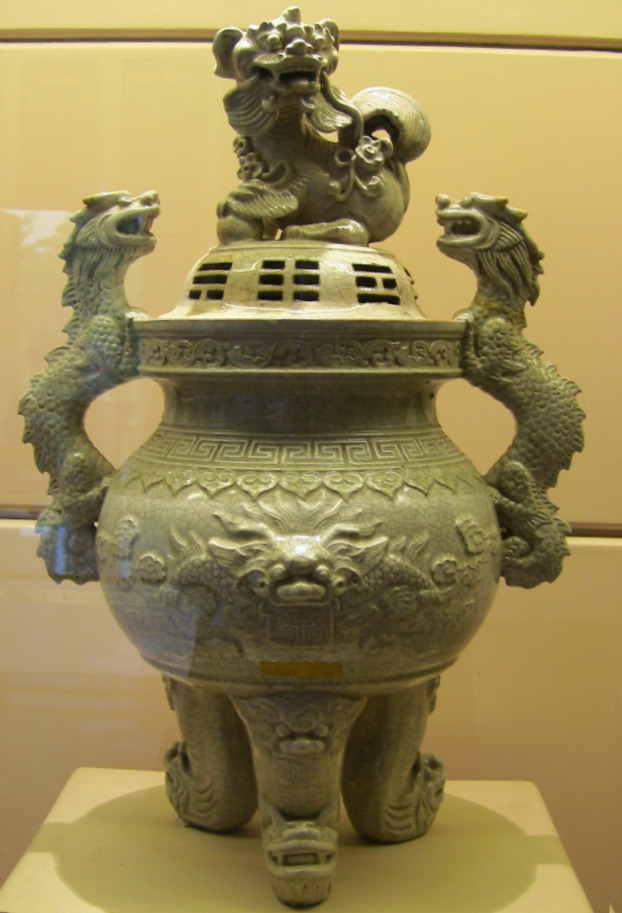 hoa van gom truyen thong bau truc chu dau bat trang cay mai lai thieu bien hoa