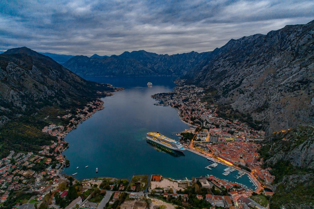 Boka Kotorska cang Kotor balkan dia trung hai