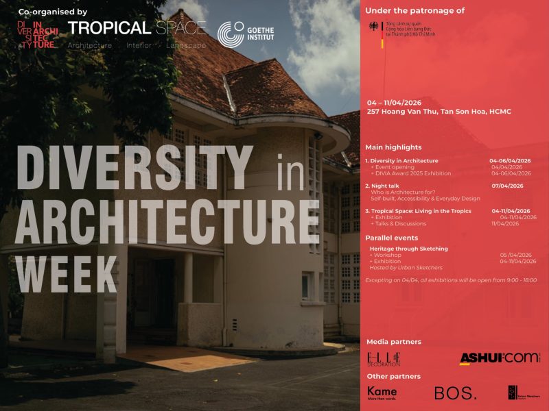 Tuần lễ Diversity in Architecture: Tôn vinh sự đa dạng trong kiến trúc
