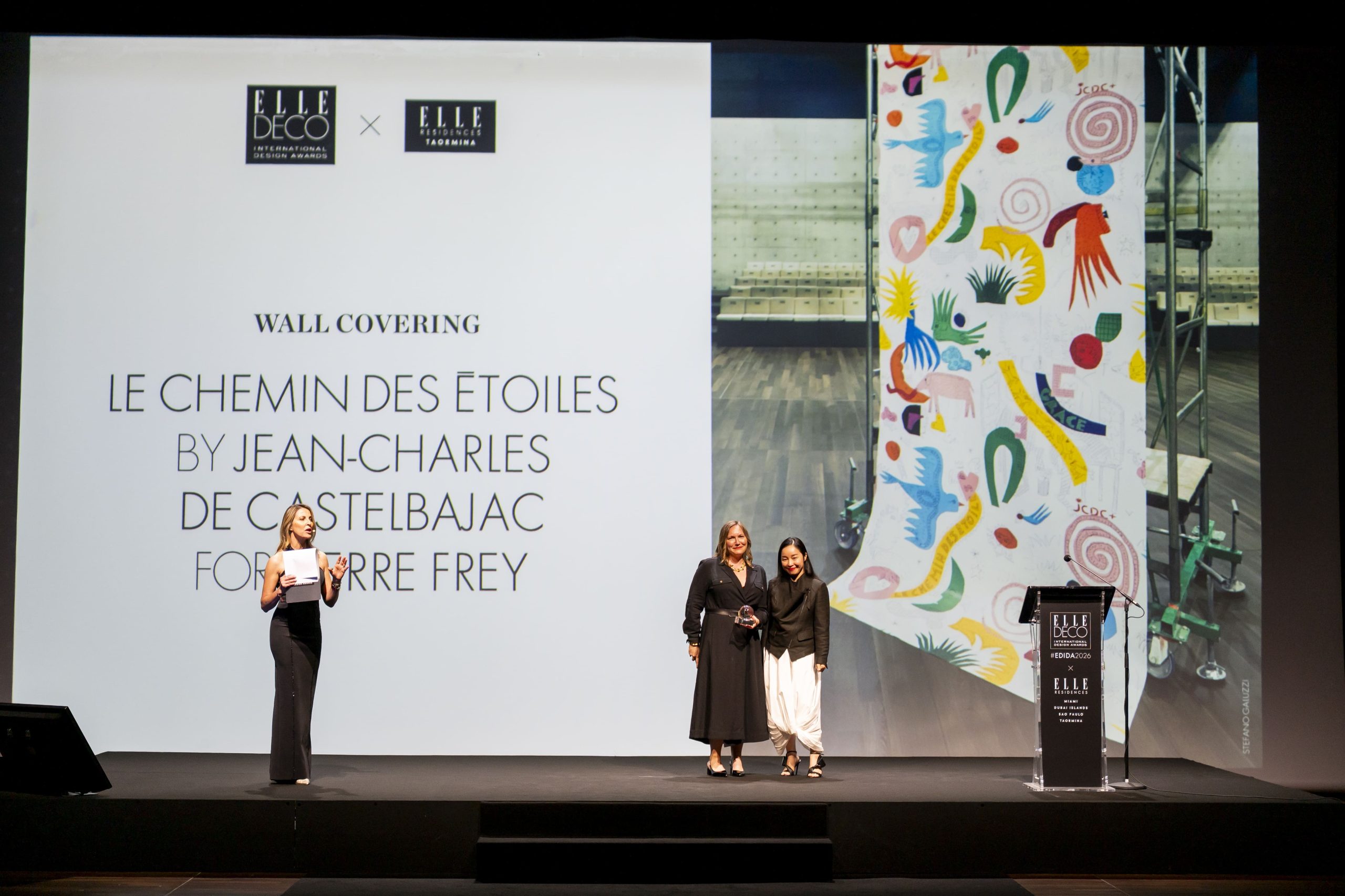 Wall Covering Le Chemin des Étoiles Jean-Charles de Castelbajac Pierre Frey