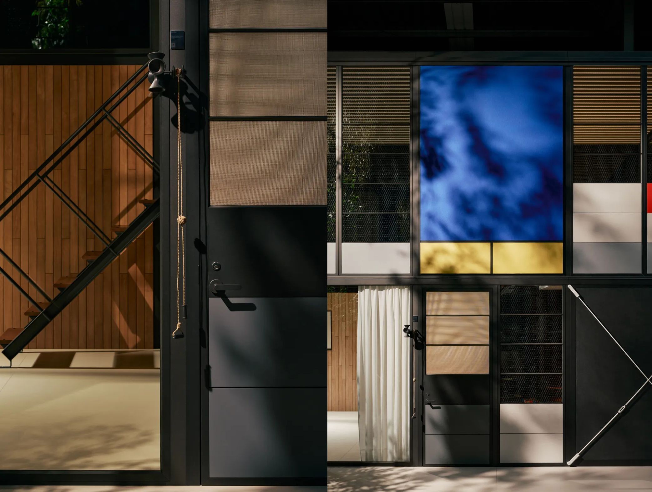 Eames Pavilion System charles ray kien truc nha o module noi that