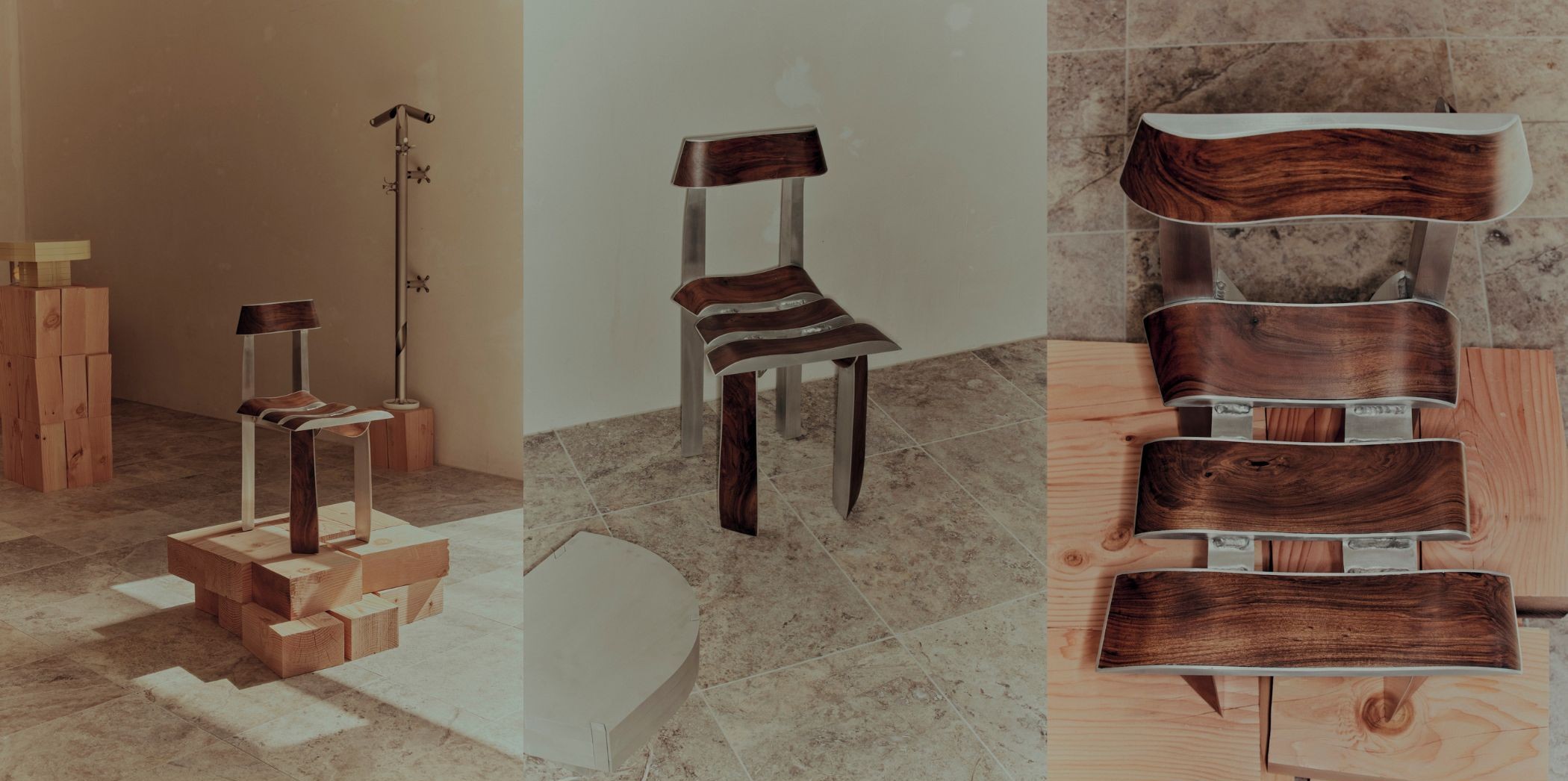 Infilled Chair studio Soft Baroque thiet ke do noi that cong nghiep