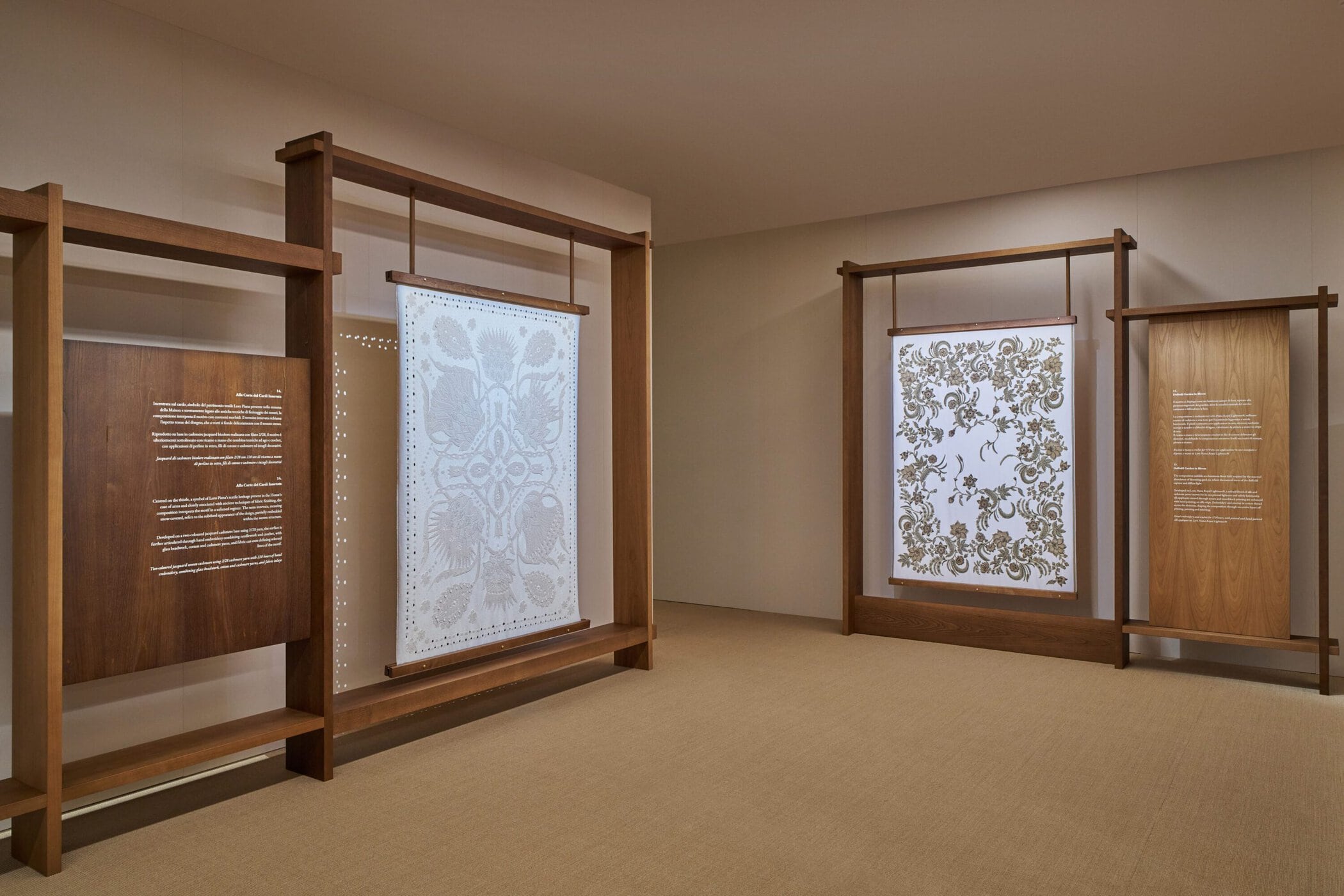 loro piana milan design week 2026 Studies Chapter I On the Plaid