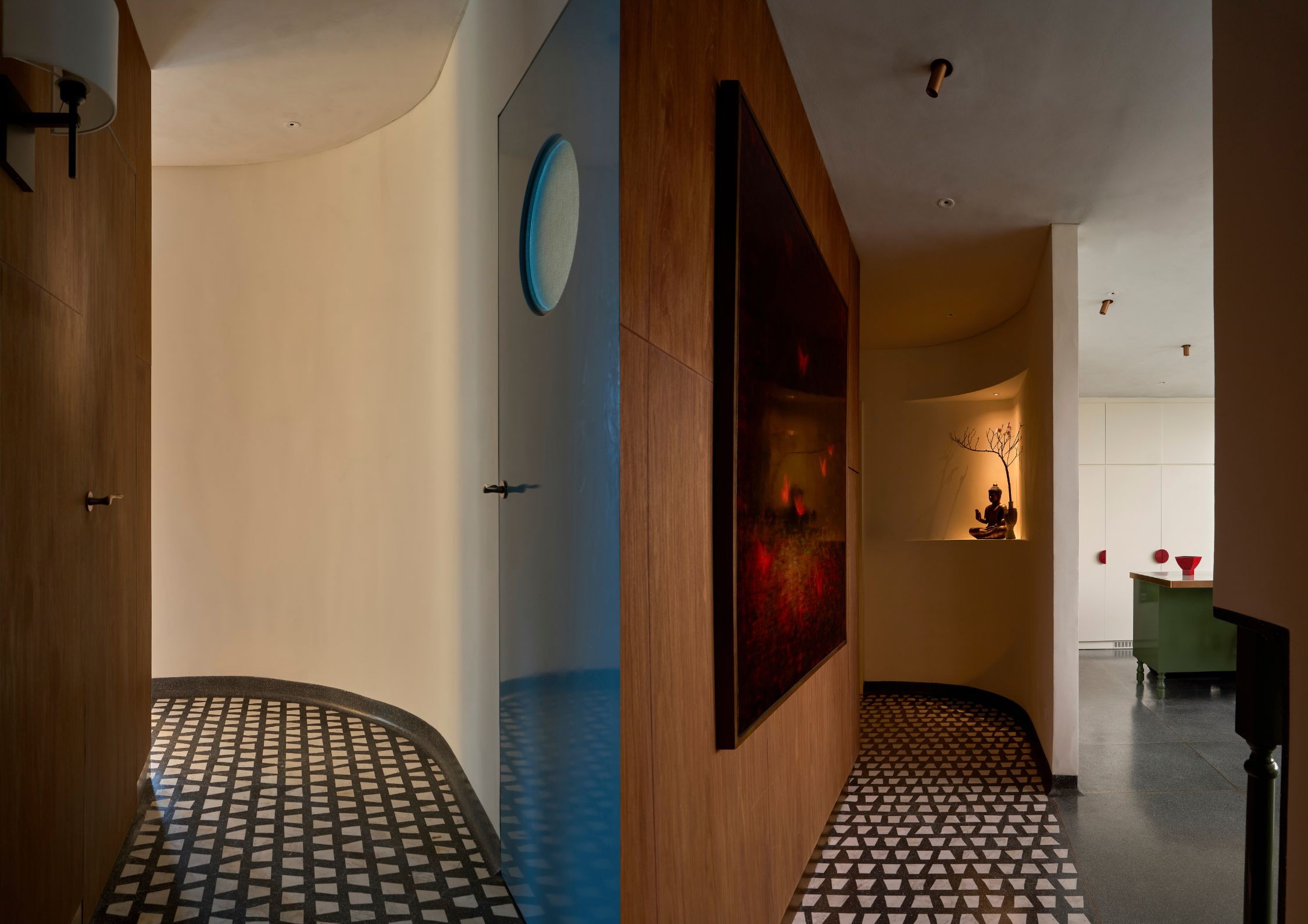 hanh lang sgnha noi that phuong dong chau a phong khach