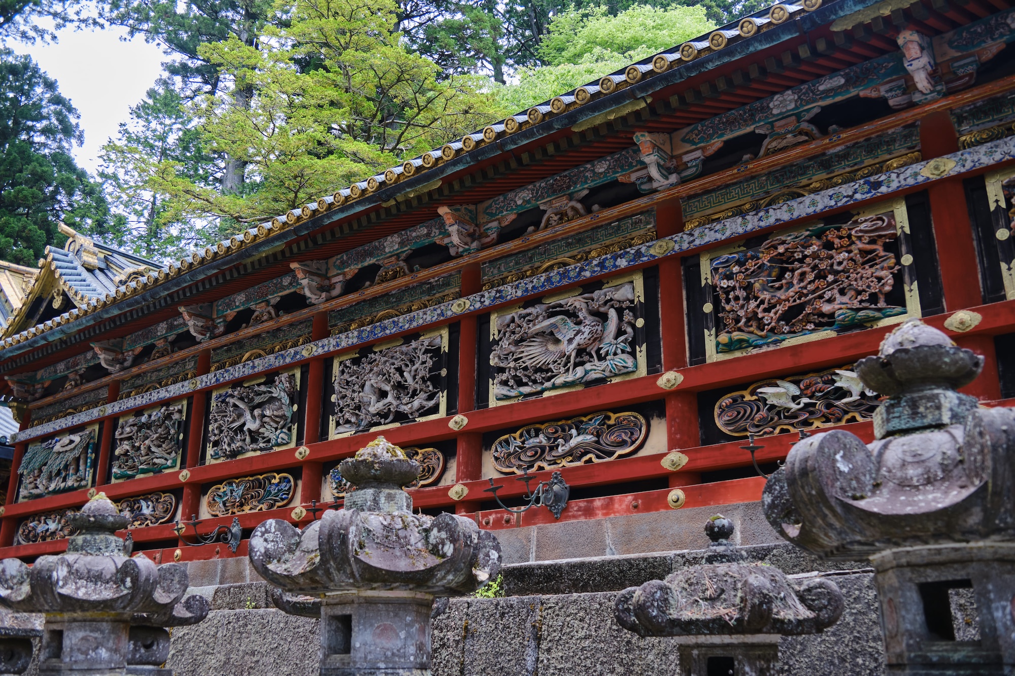 Nikko Toshogu Yomeimon duong minh mon Tokugawa Ieyasu