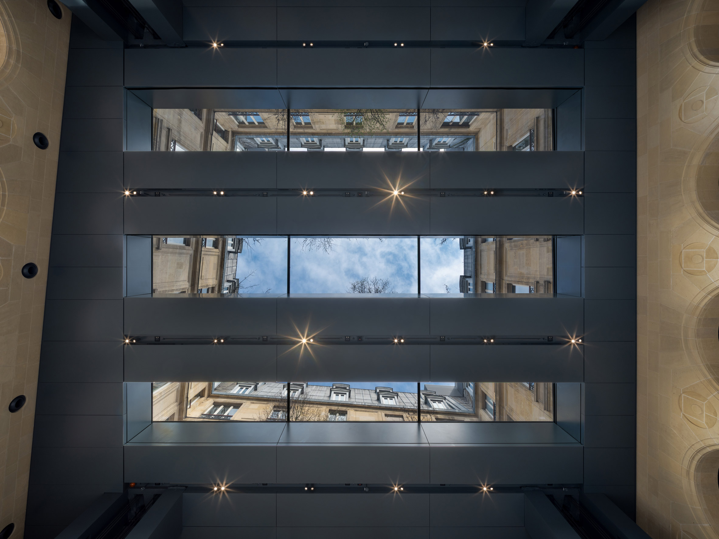 Fondation Cartier bao tang jean nouvel cai tao haussmann gieng troi