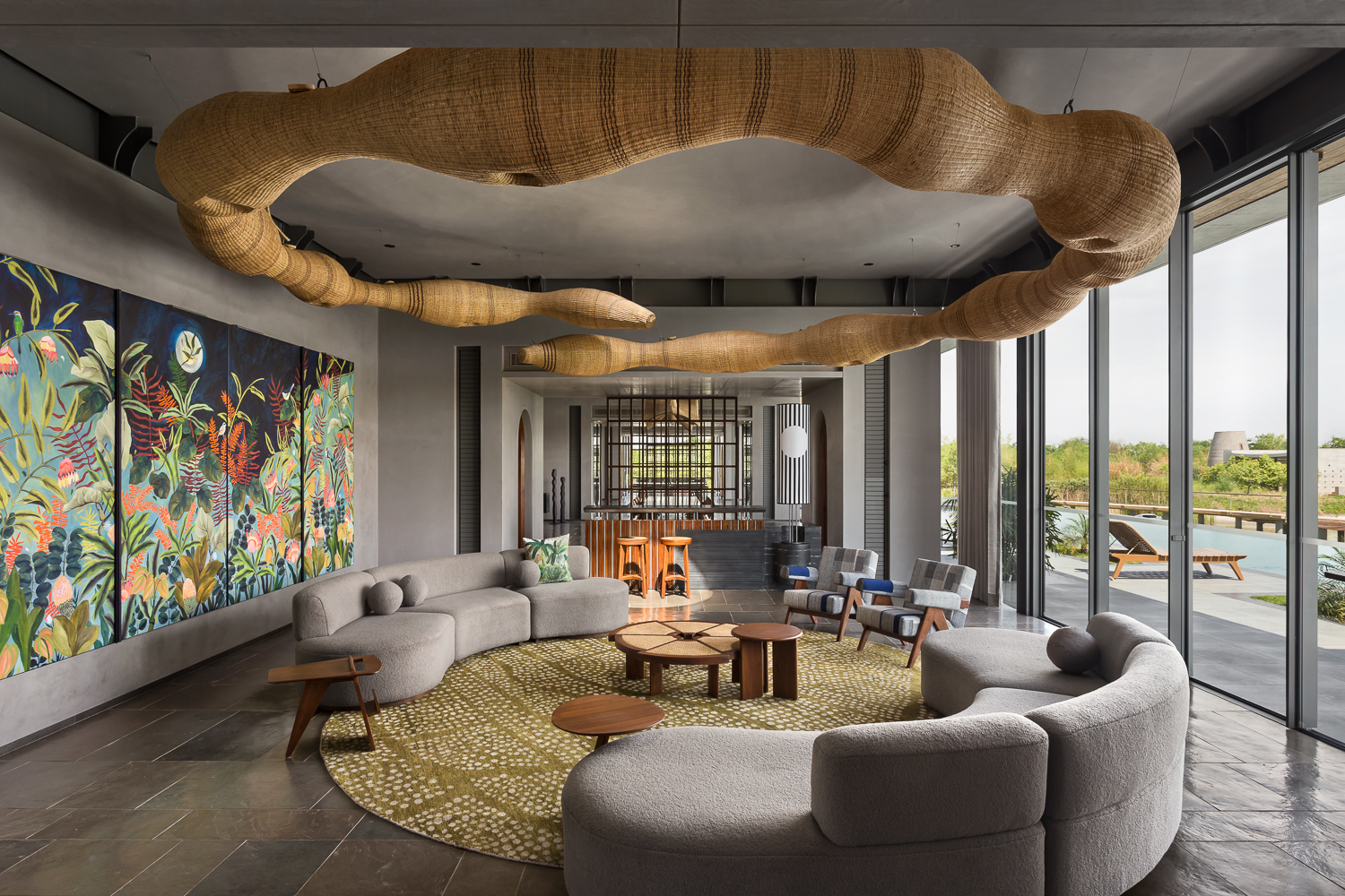 biet thu the pavilion phong khach thu cong noi that wicked story