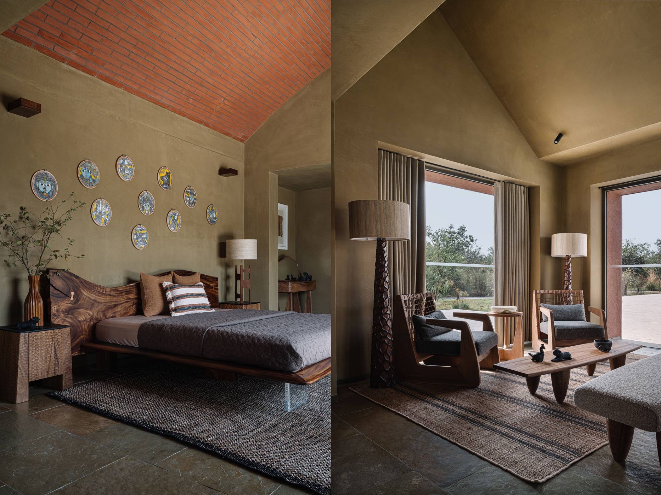 phong ngu noi that thu cong